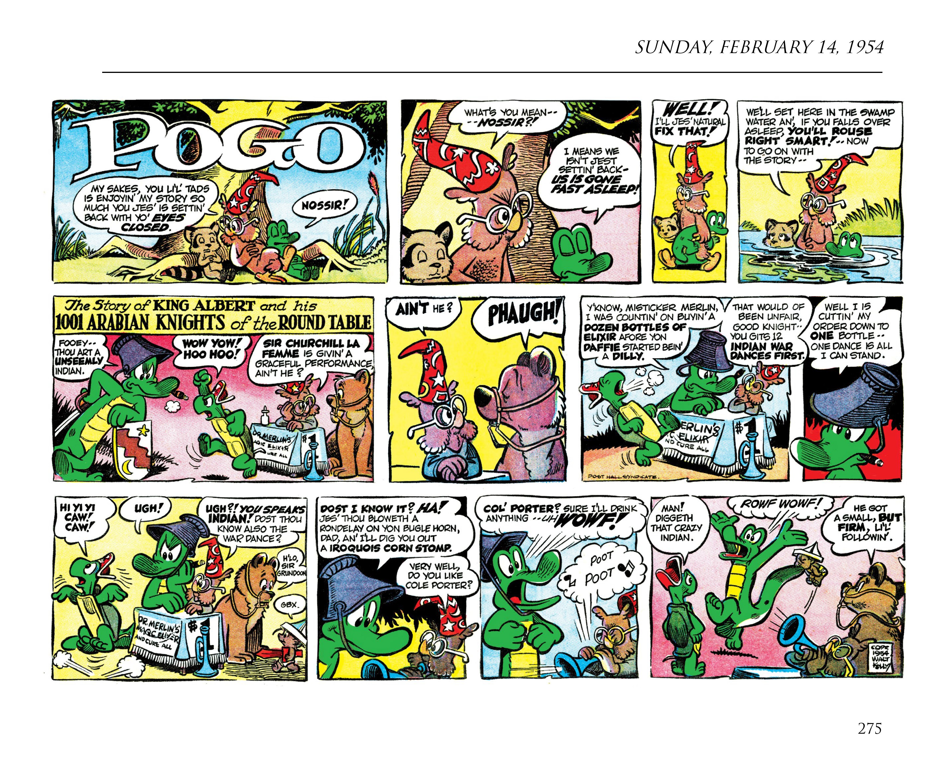 Read online Pogo by Walt Kelly: The Complete Syndicated Comic Strips comic -  Issue # TPB 3 (Part 3) - 87