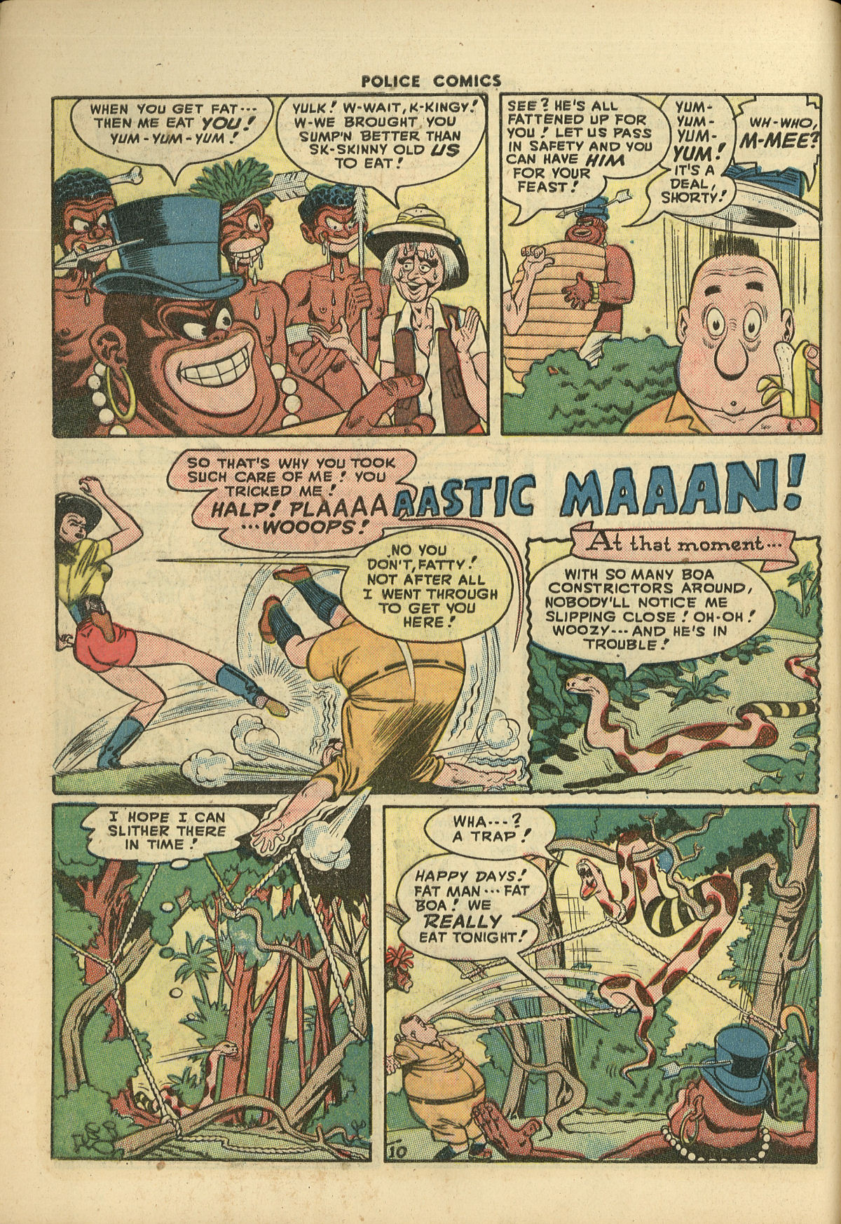Read online Police Comics comic -  Issue #74 - 13