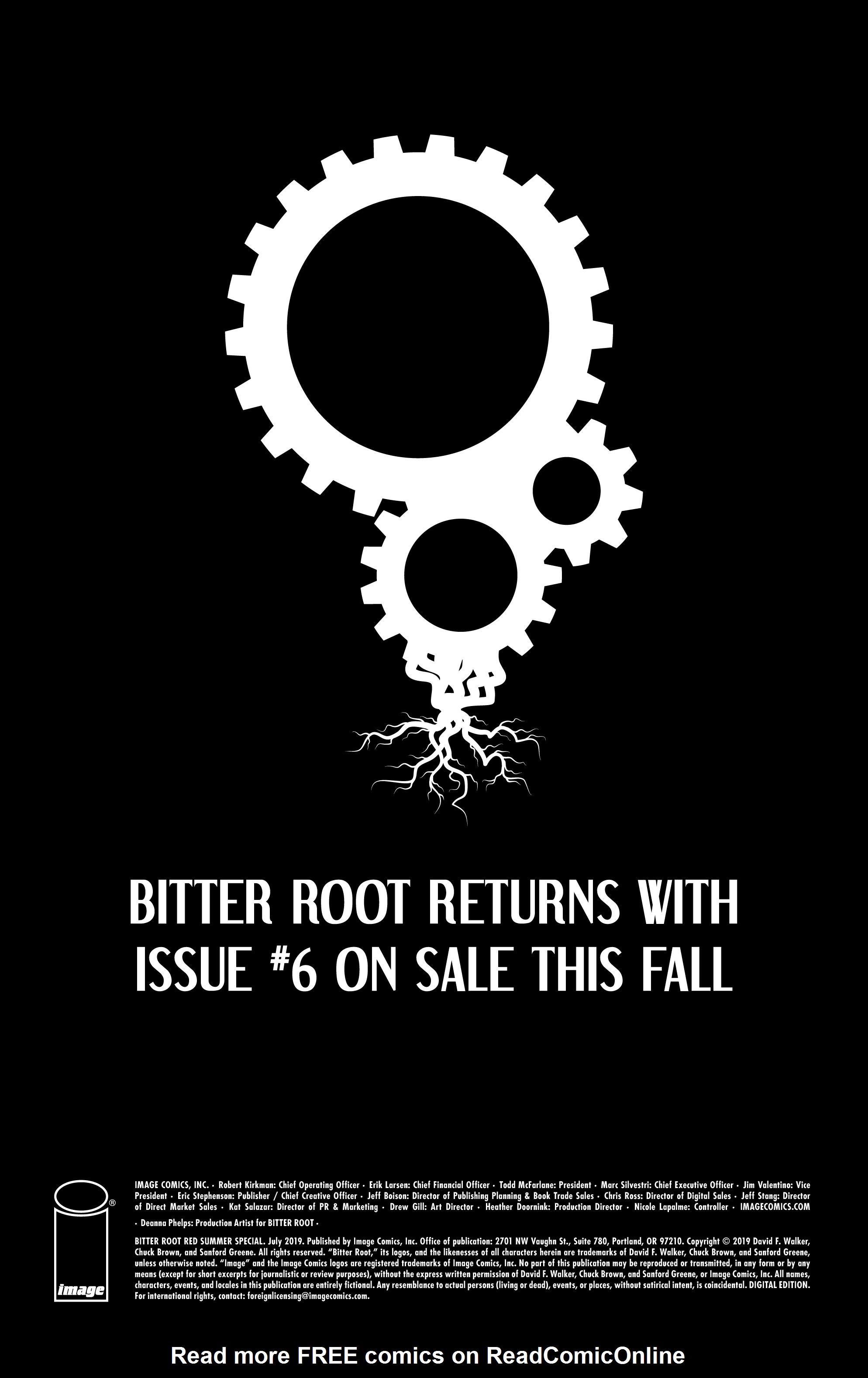 Read online Bitter Root Red Summer Special comic -  Issue # Full - 44