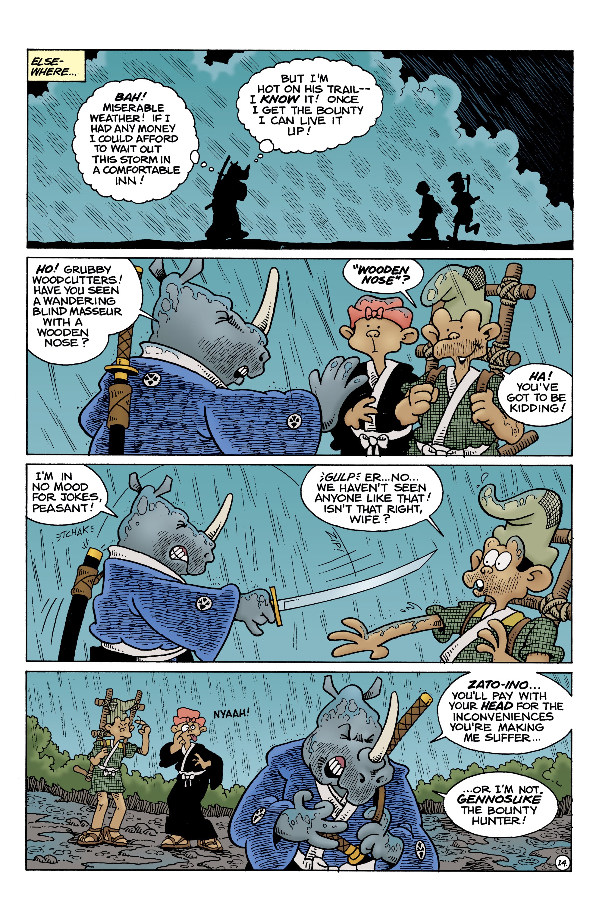 Read online Usagi Yojimbo: The Dragon Bellow Conspiracy comic -  Issue #1 - 15