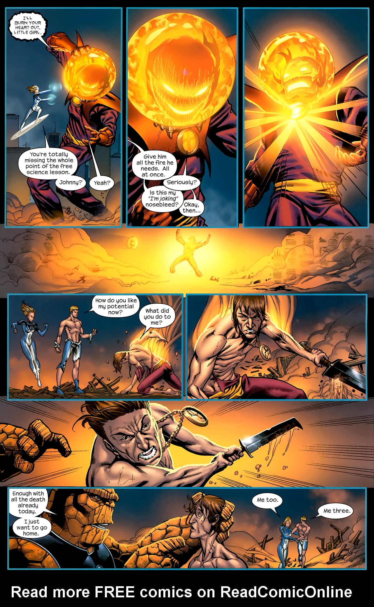 Read online Ultimatum: Fantastic Four Requiem comic -  Issue # Full - 20