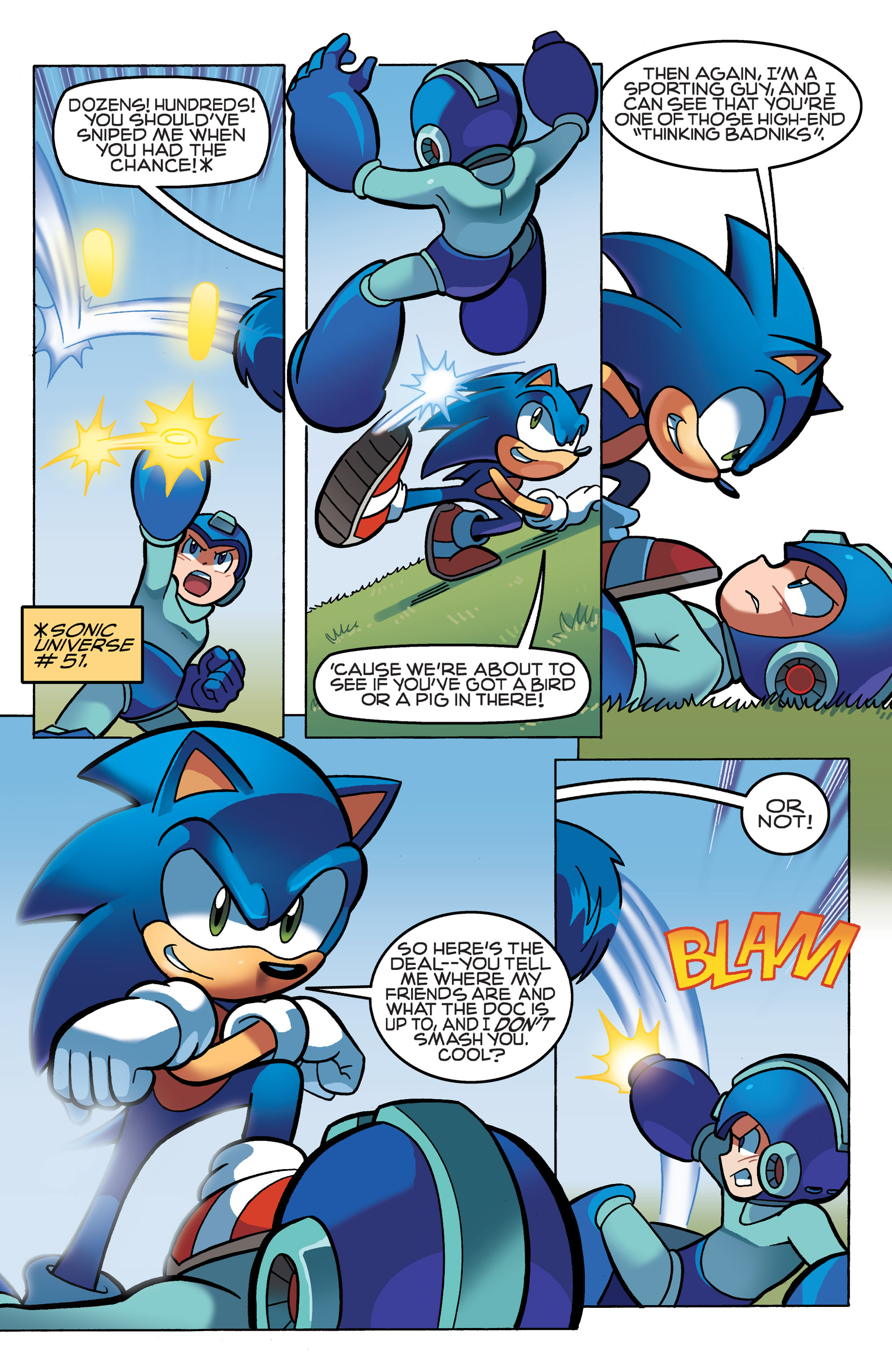 Read online Sonic Mega Man Worlds Collide comic -  Issue # Vol 1 - 63