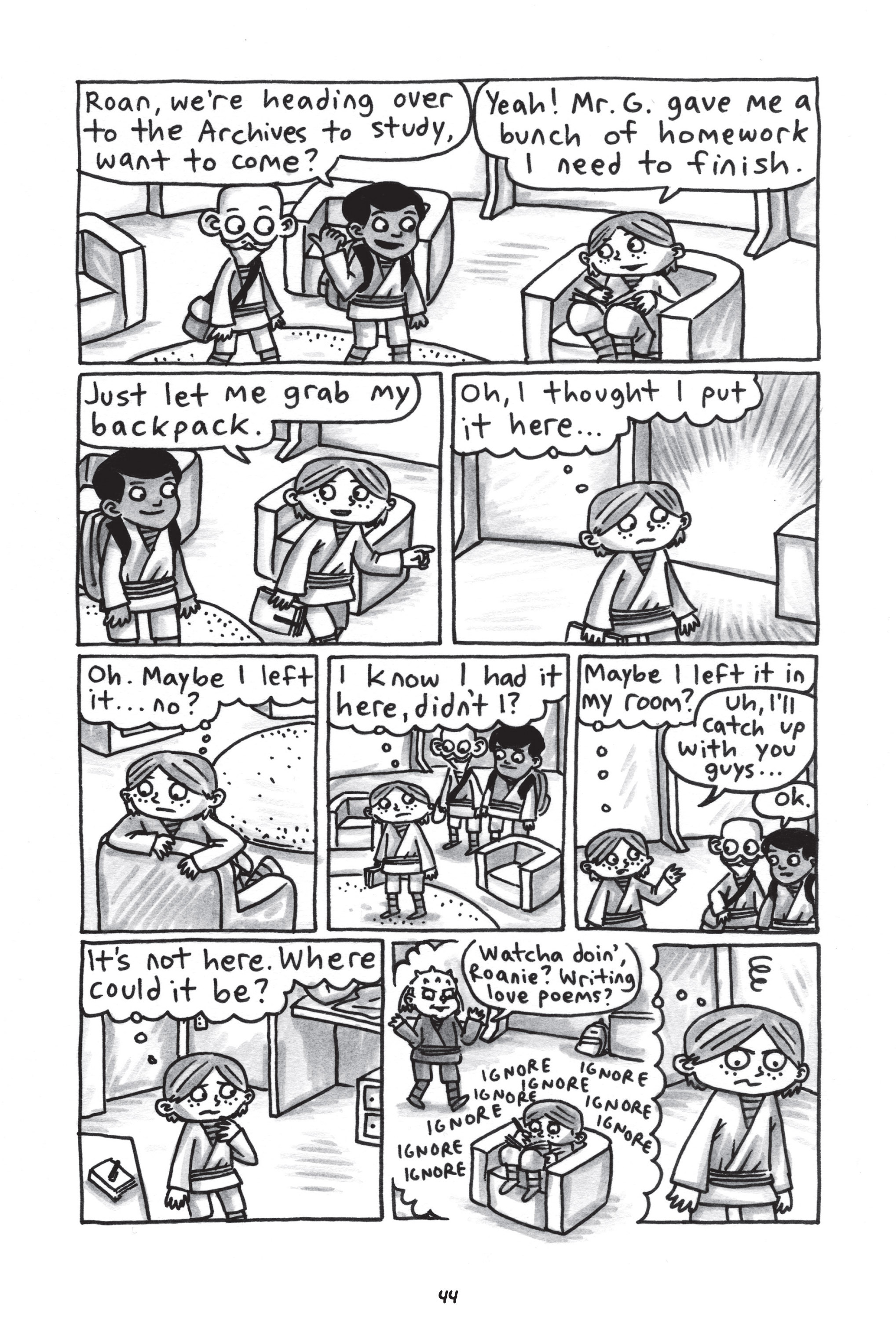 Read online Jedi Academy comic -  Issue # TPB 3 (Part 1) - 46