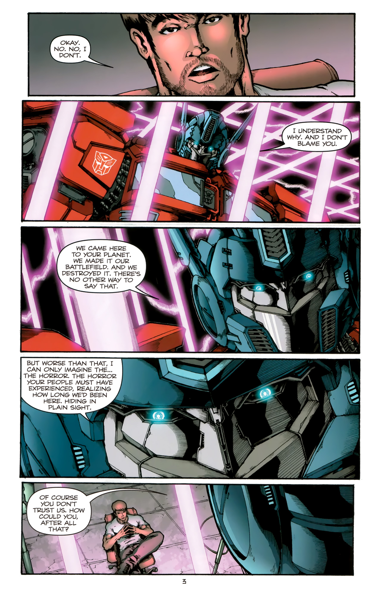 Read online The Transformers (2009) comic -  Issue #5 - 6