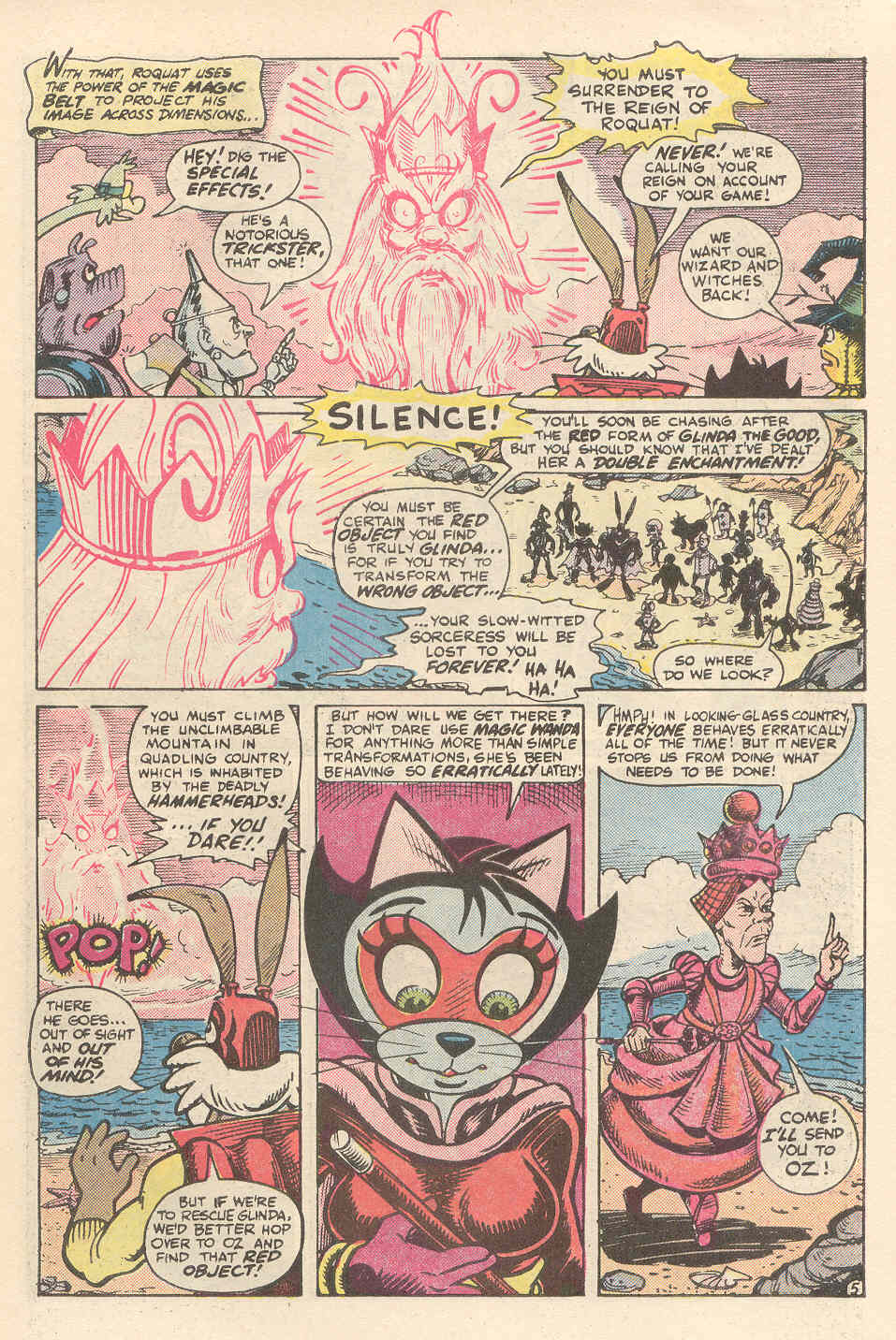 Read online The Oz-Wonderland War comic -  Issue #3 - 7