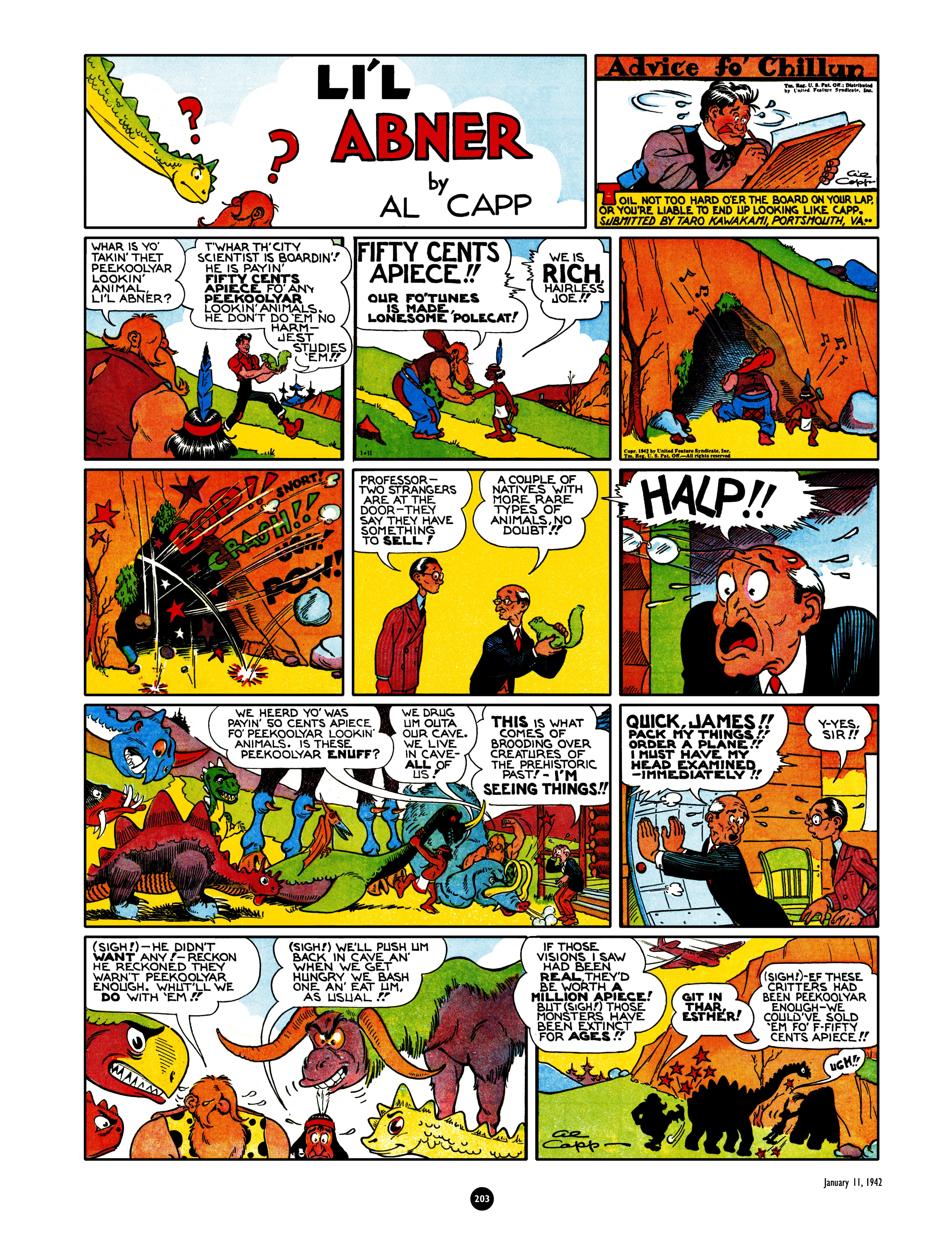 Read online Al Capp's Li'l Abner Complete Daily & Color Sunday Comics comic -  Issue # TPB 4 (Part 3) - 5