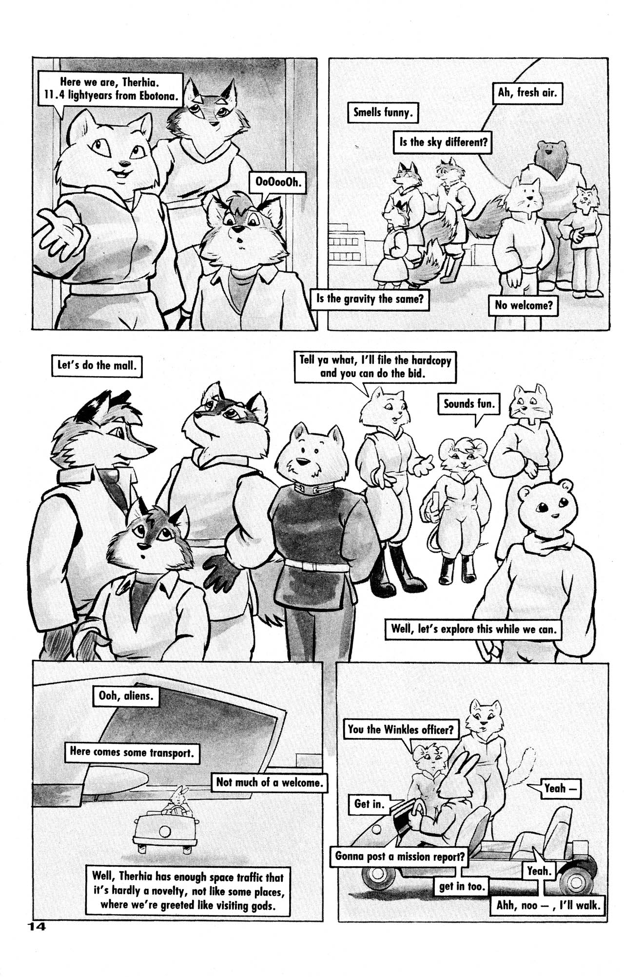 Read online Critters comic -  Issue #47 - 16