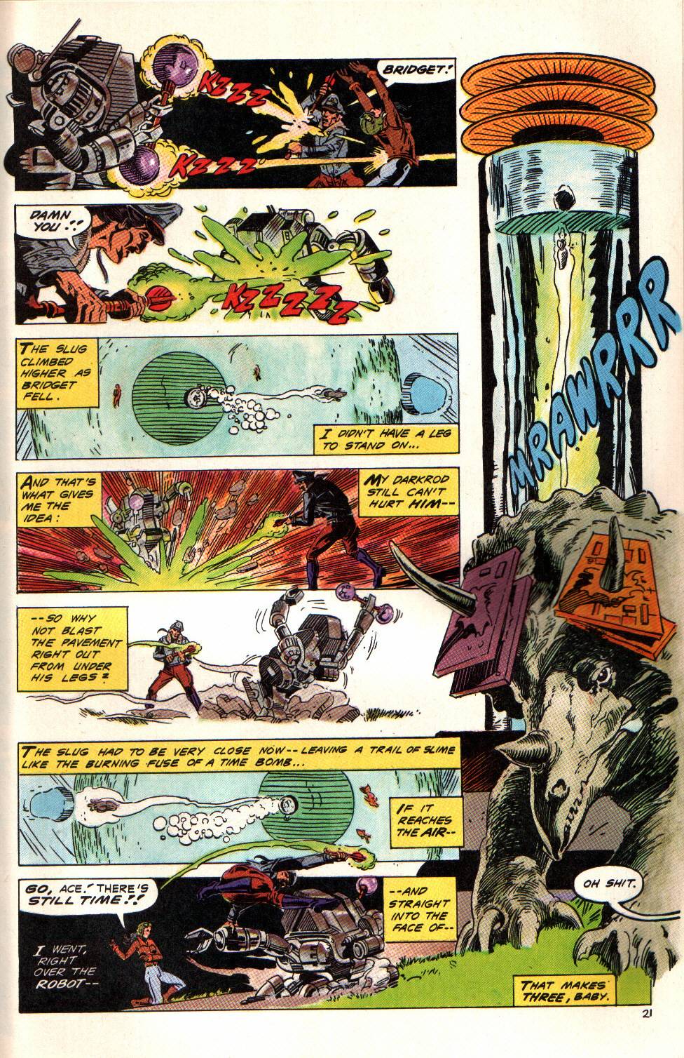 Read online Aztec Ace comic -  Issue #6 - 21