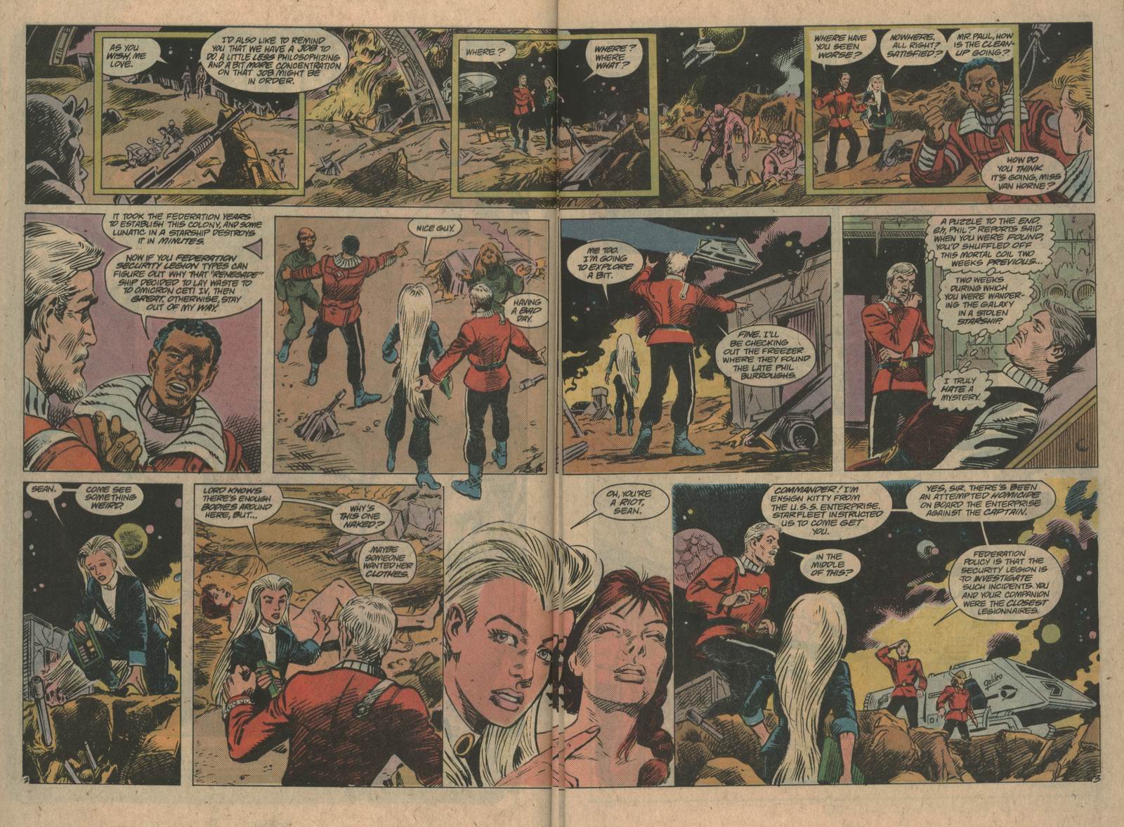 Read online Star Trek (1984) comic -  Issue #54 - 3