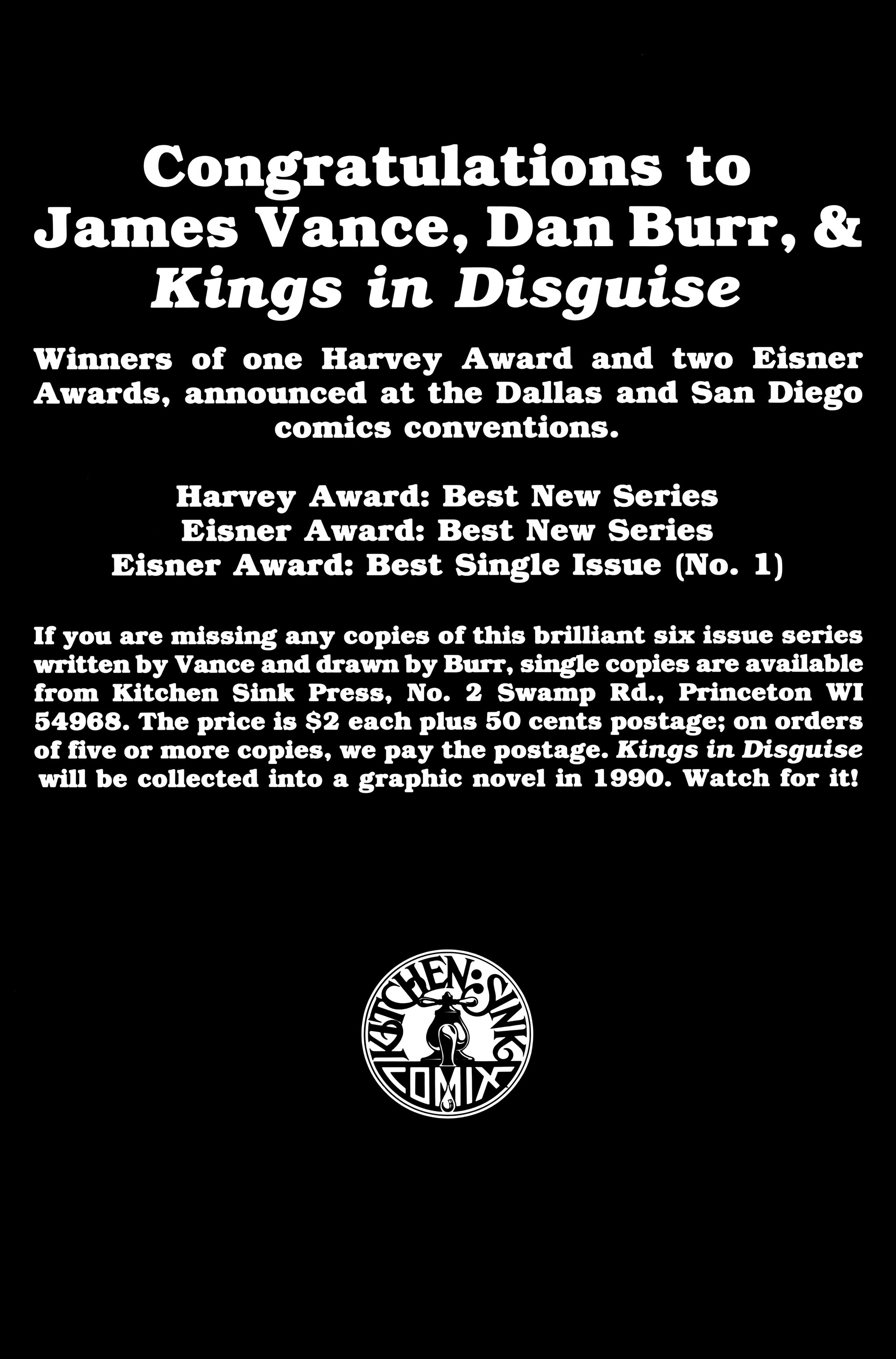 Read online Kings in Disguise comic -  Issue #6 - 35