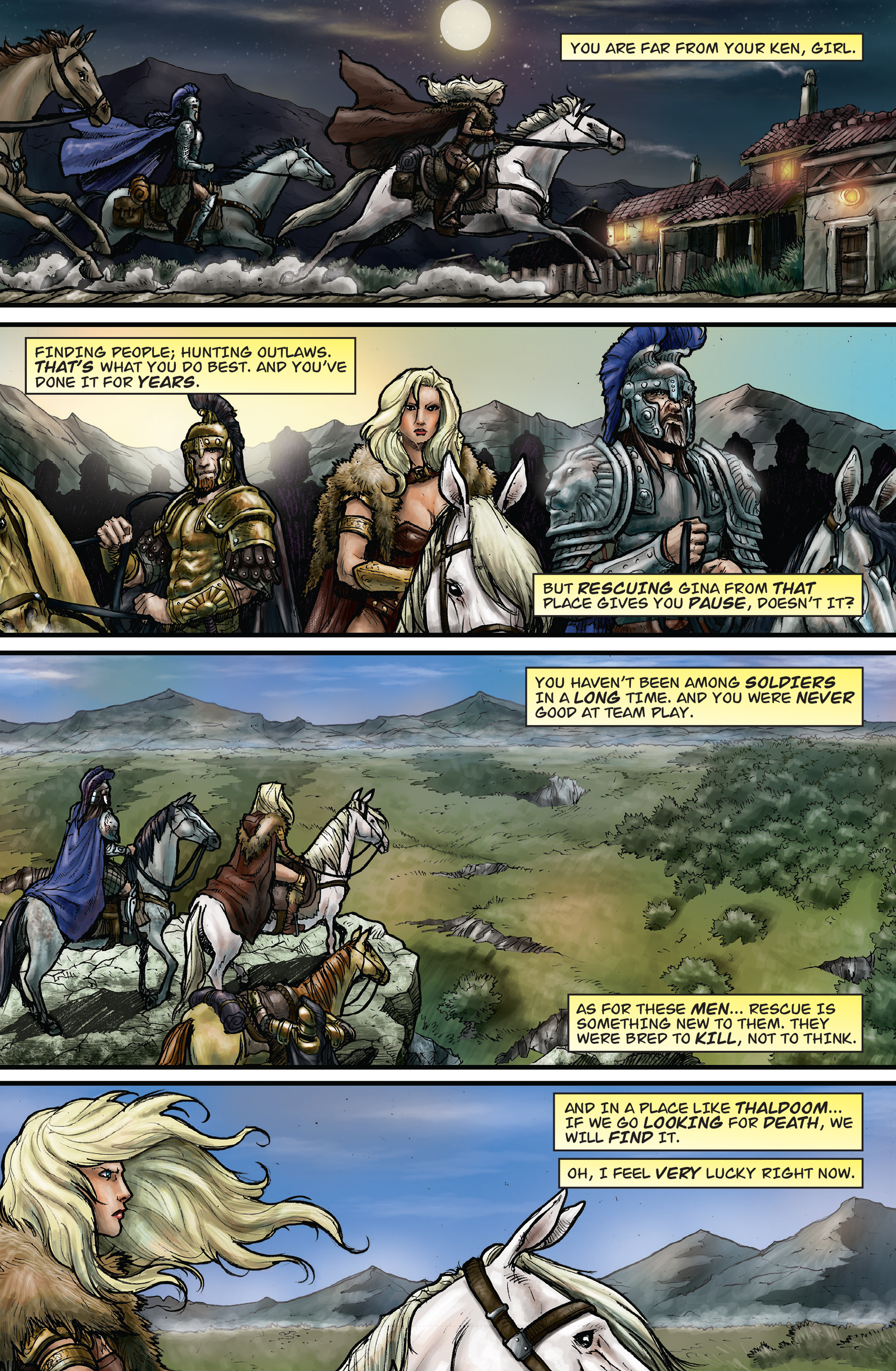 Read online Arhian: Head Huntress comic -  Issue #2 - 12