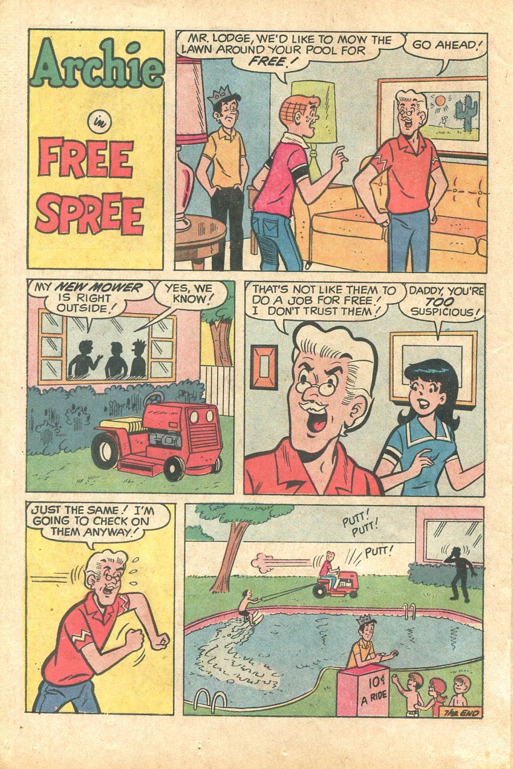Read online Archie's Joke Book Magazine comic -  Issue #152 - 22