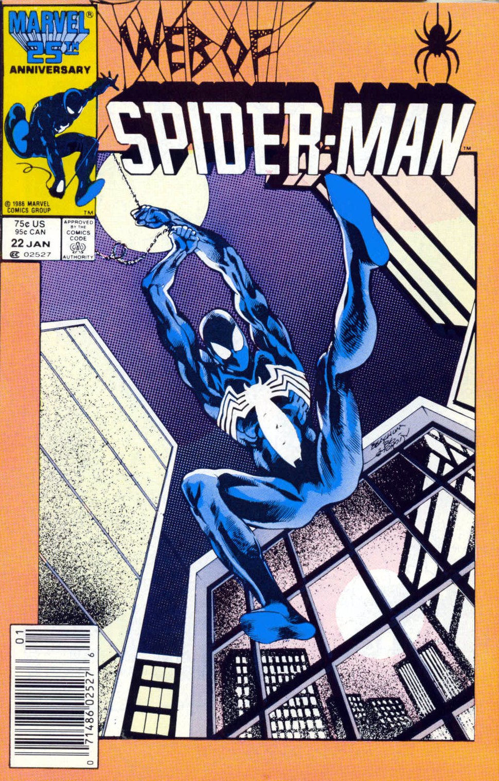 Read online Web of Spider-Man (1985) comic -  Issue #22 - 1