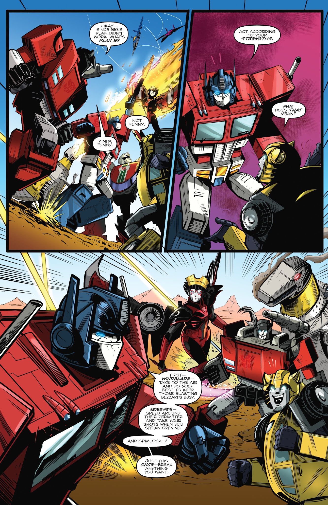 Read online Transformers: Bumblebee-Go For the Gold comic -  Issue # Full - 8
