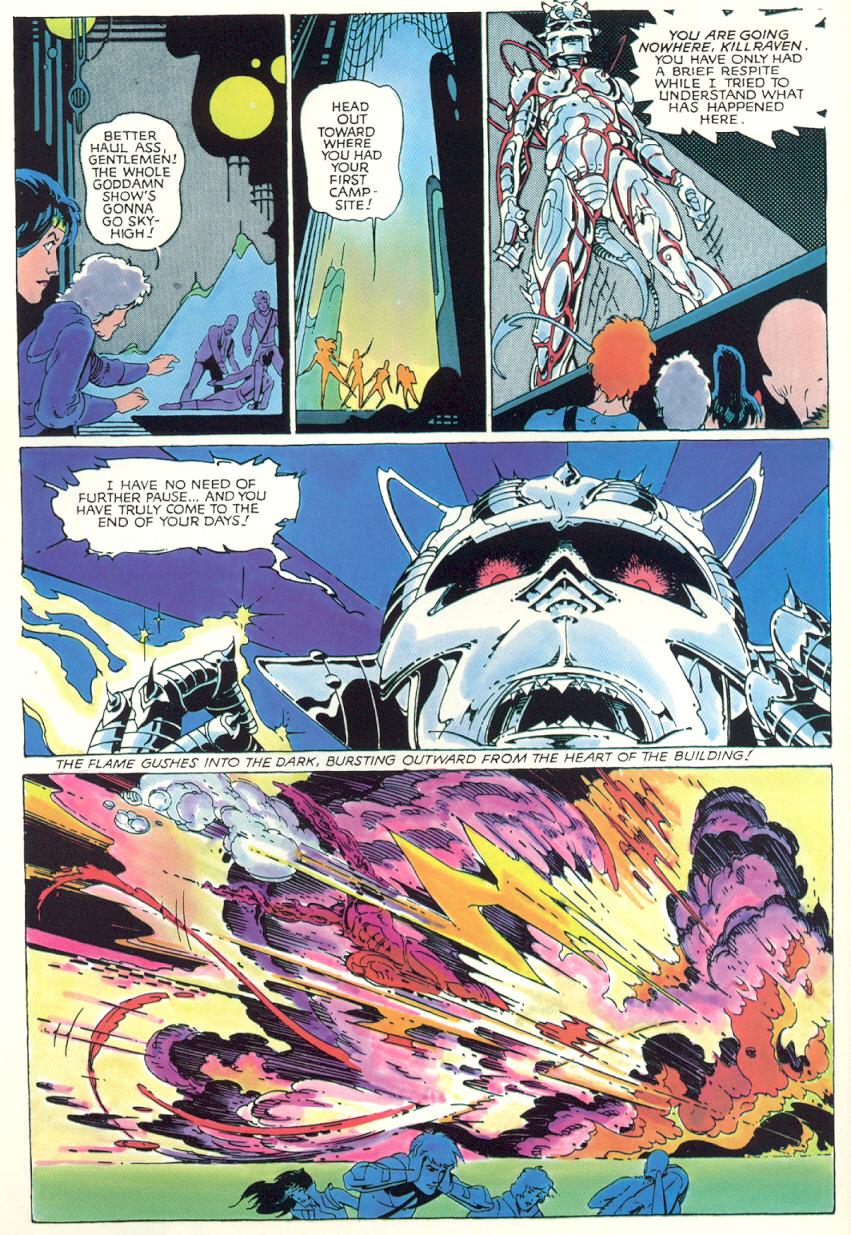 Read online Marvel Graphic Novel comic -  Issue #7 - Killraven - Warrior of the Worlds - 62