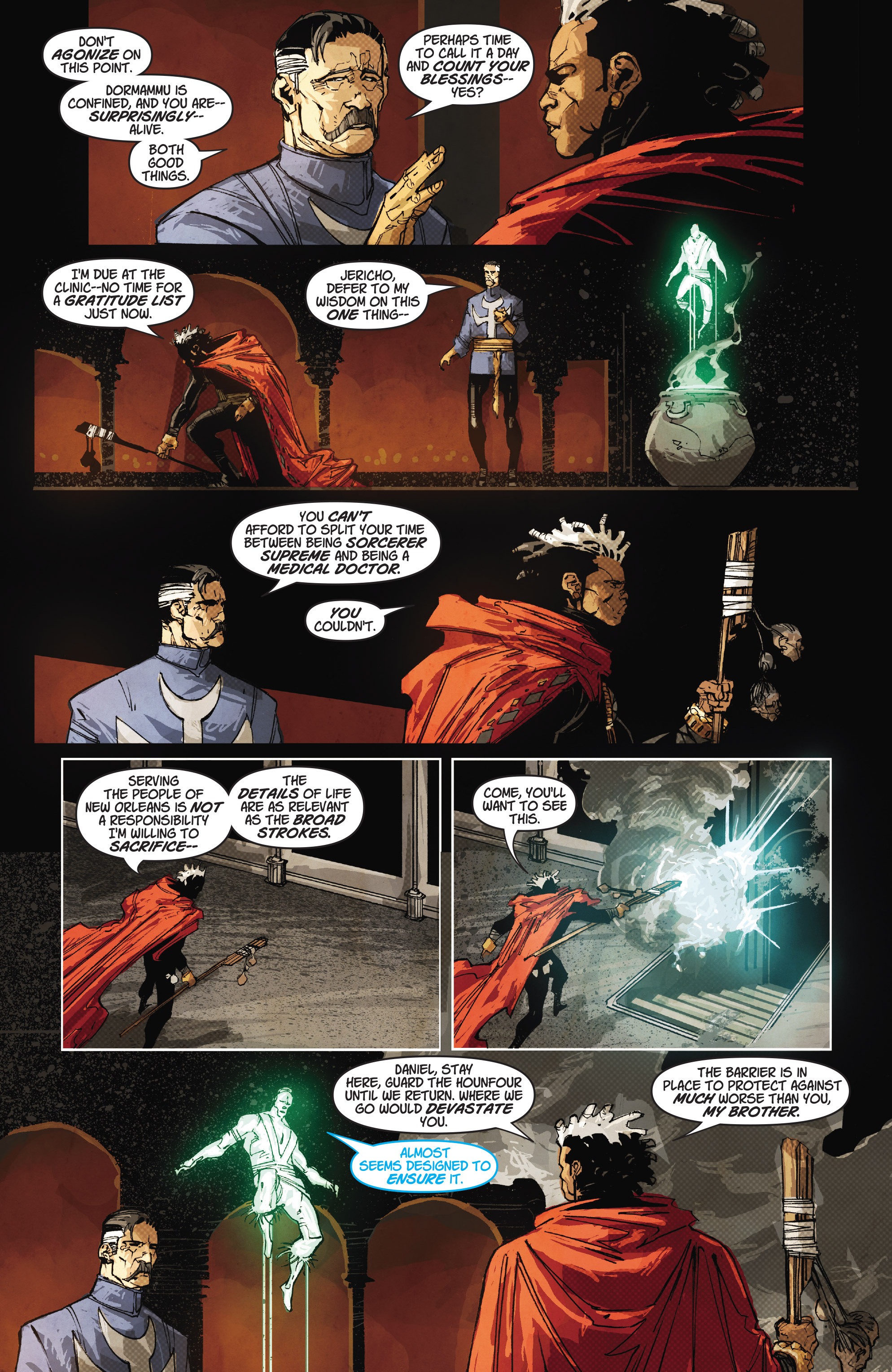 Read online Doctor Voodoo: Avenger of the Supernatural comic -  Issue # _TPB (Part 1) - 14