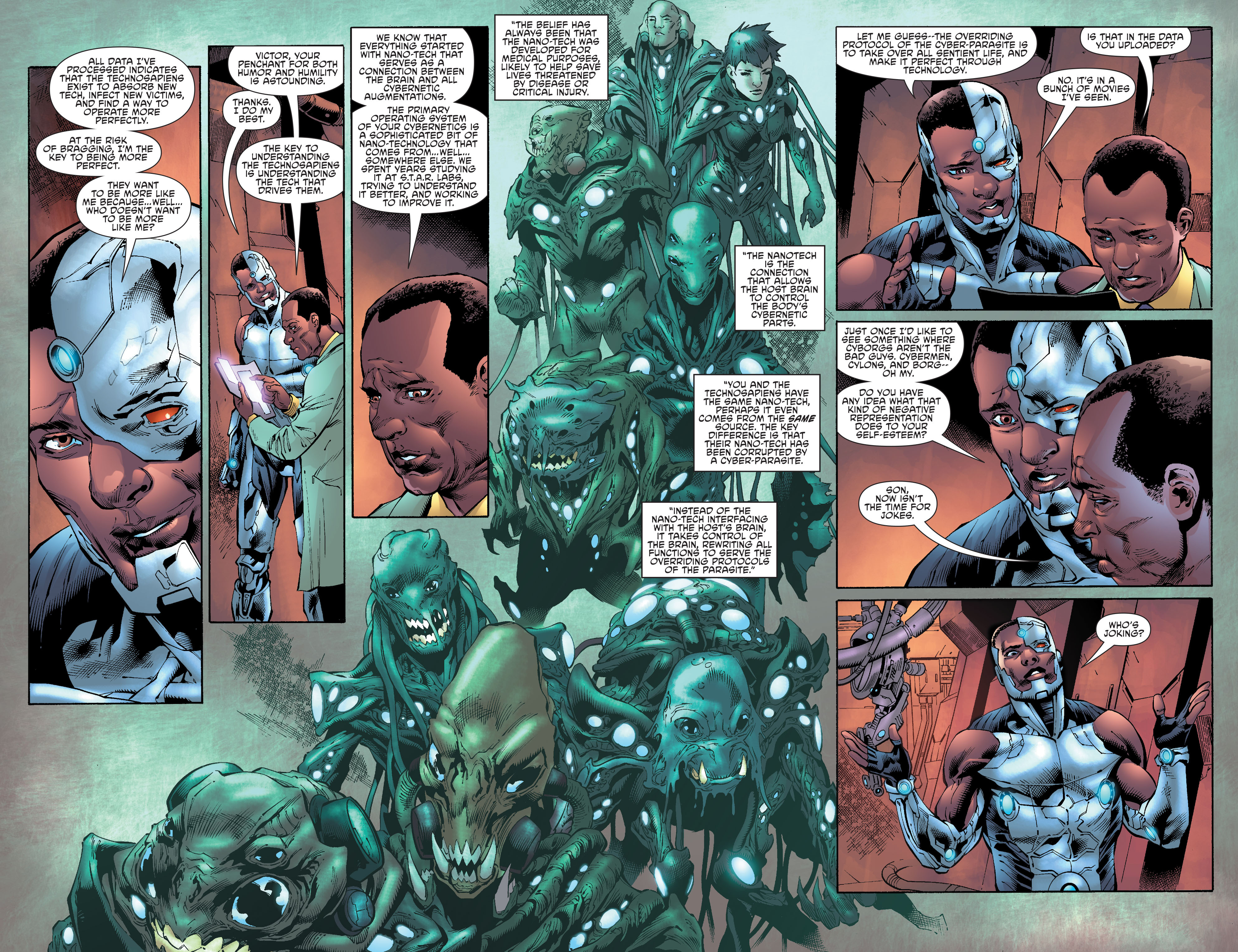 Read online Cyborg (2015) comic -  Issue #5 - 15