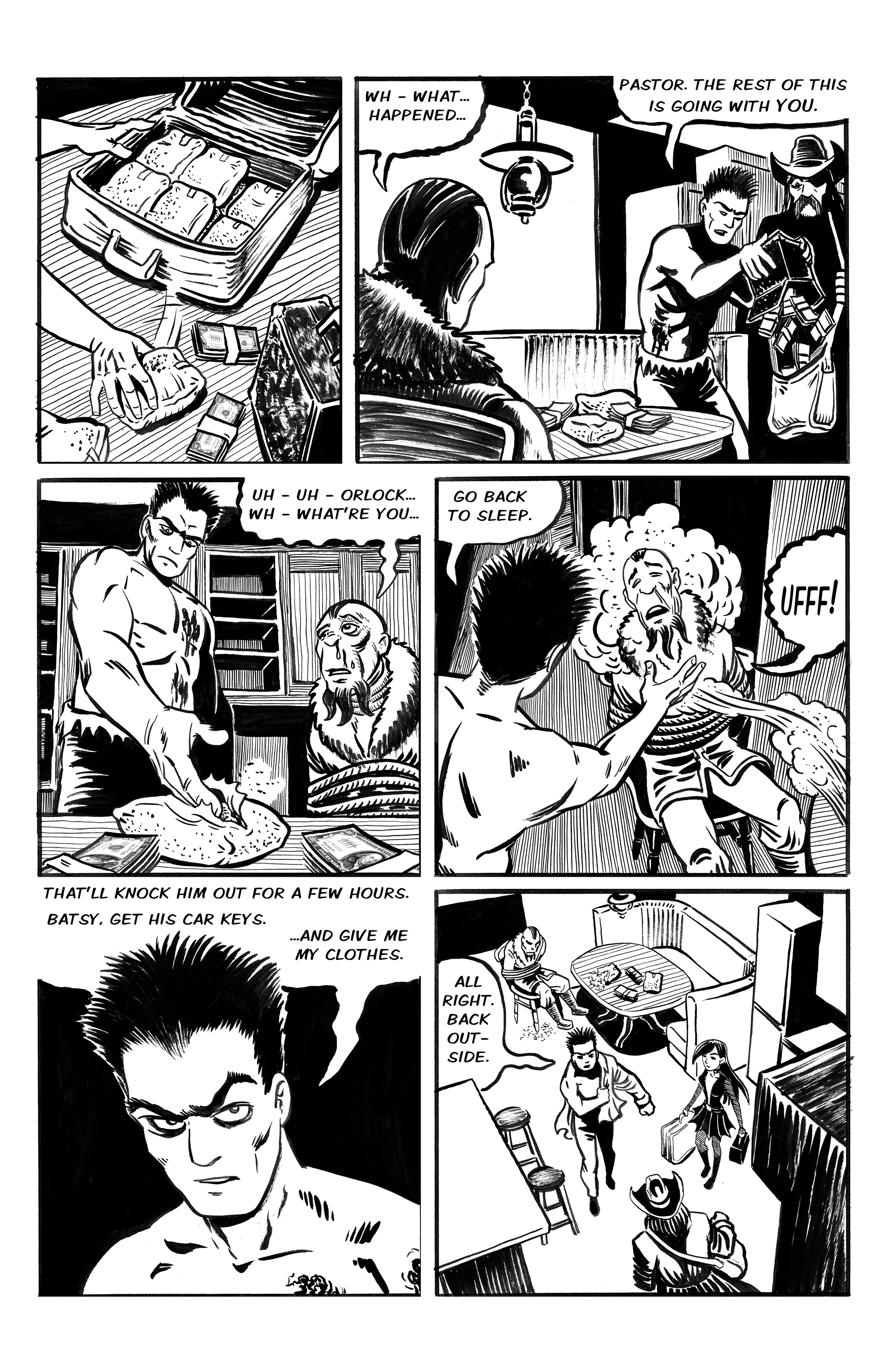 Read online Wulf and Batsy: Magnum Orgus comic -  Issue #6 - 21