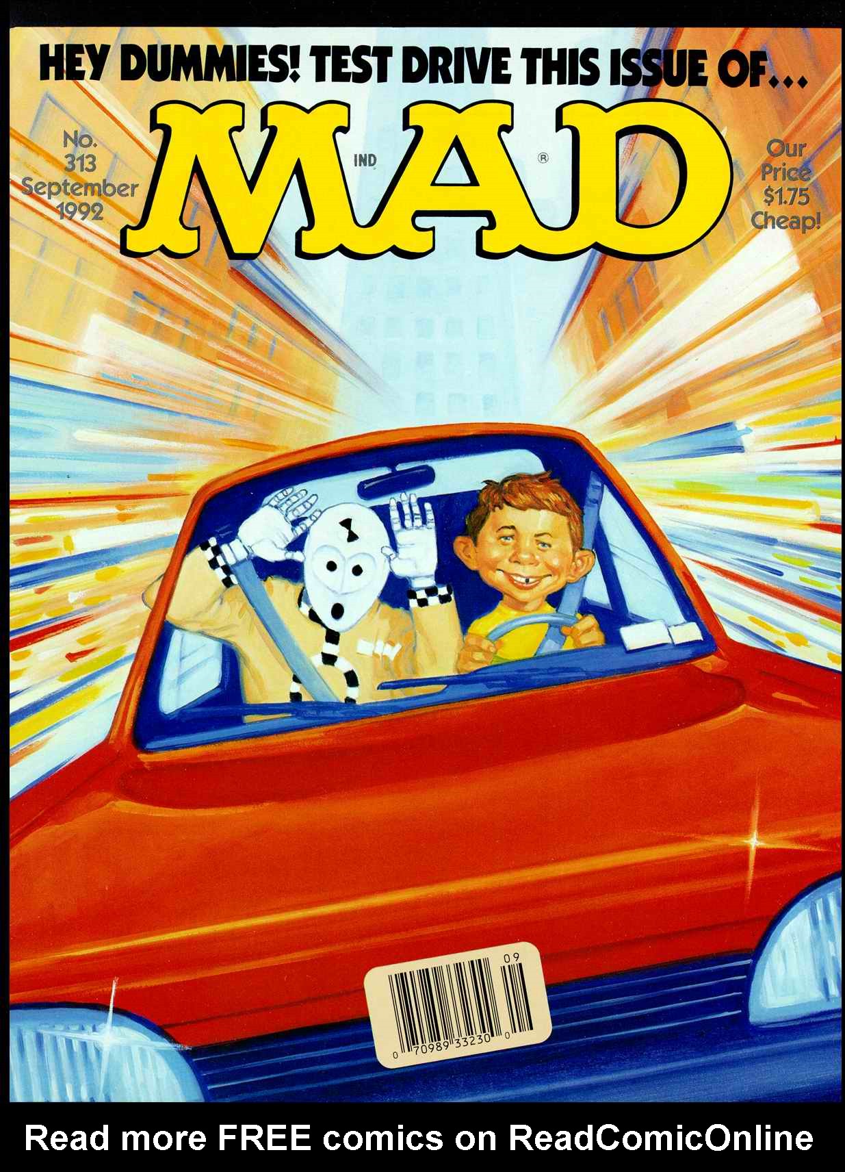 Read online MAD comic -  Issue #313 - 1