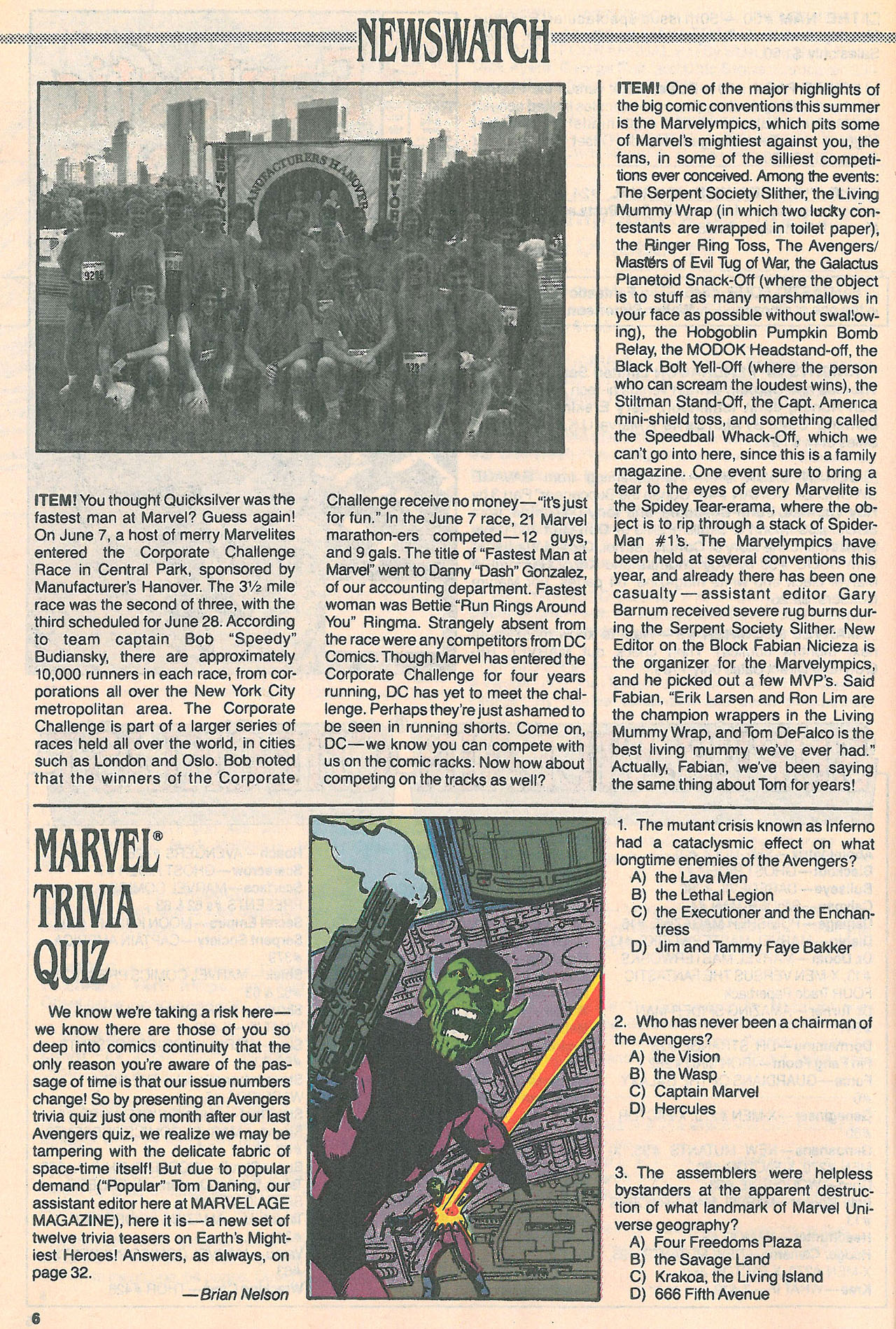 Read online Marvel Age comic -  Issue #93 - 8