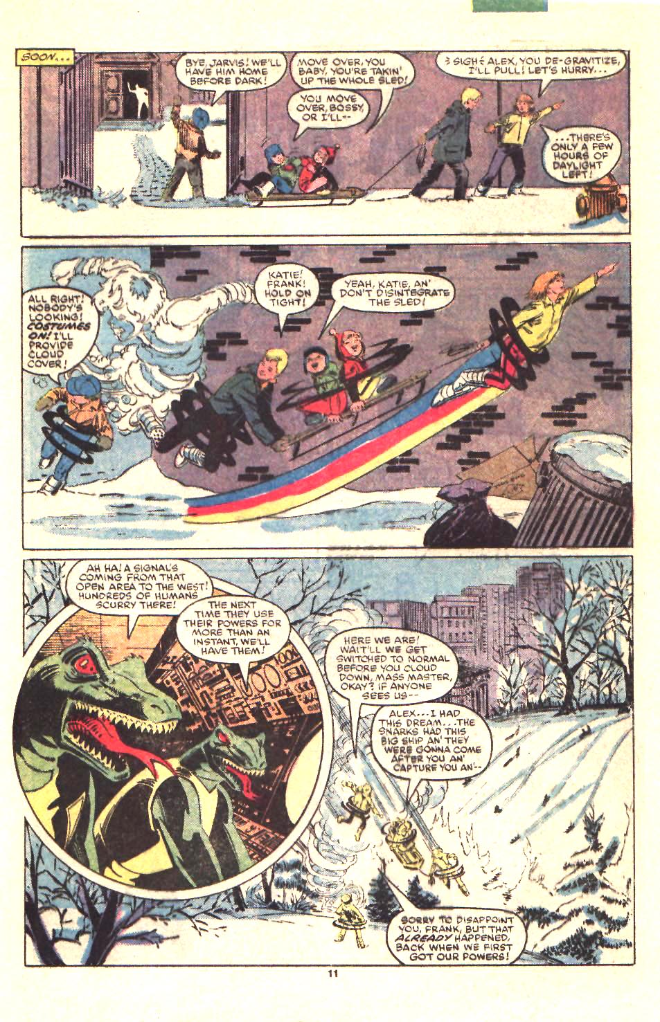 Read online Power Pack (1984) comic -  Issue #22 - 12