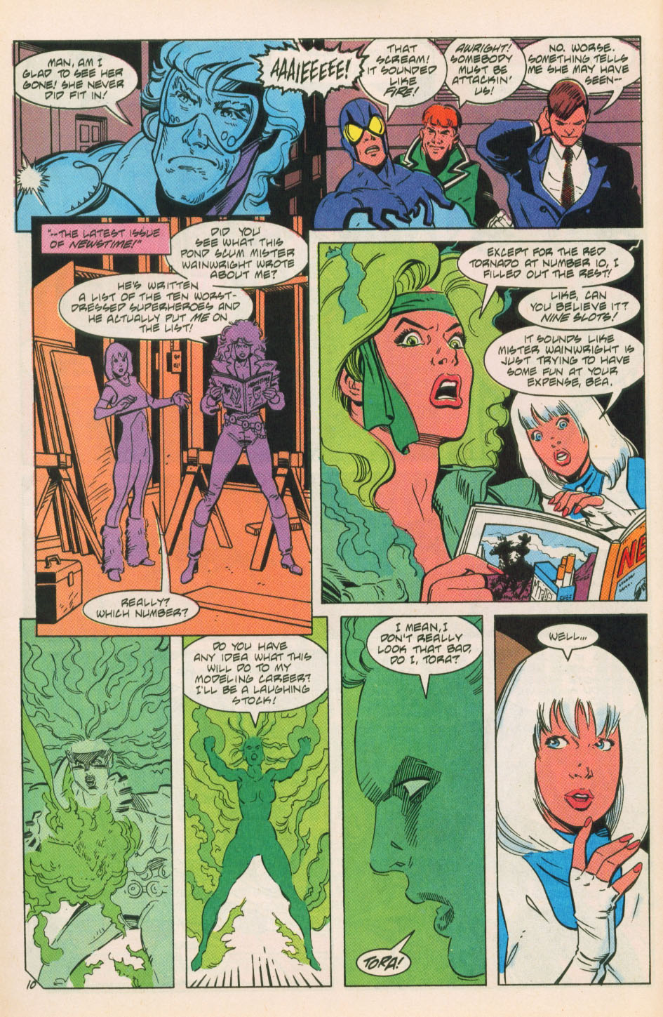 Read online Justice League America comic -  Issue #63 - 11