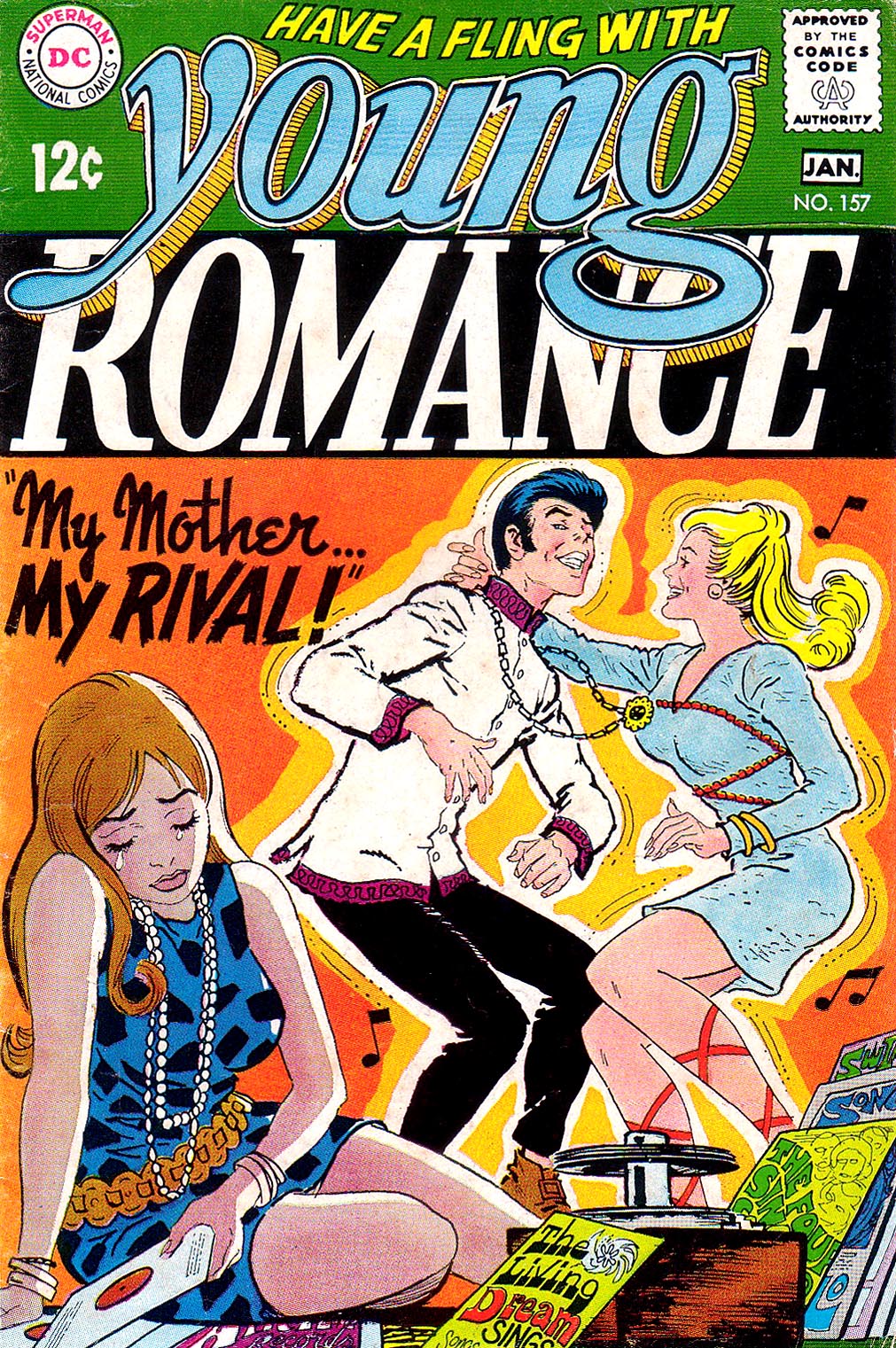 Read online Young Romance comic -  Issue #157 - 1