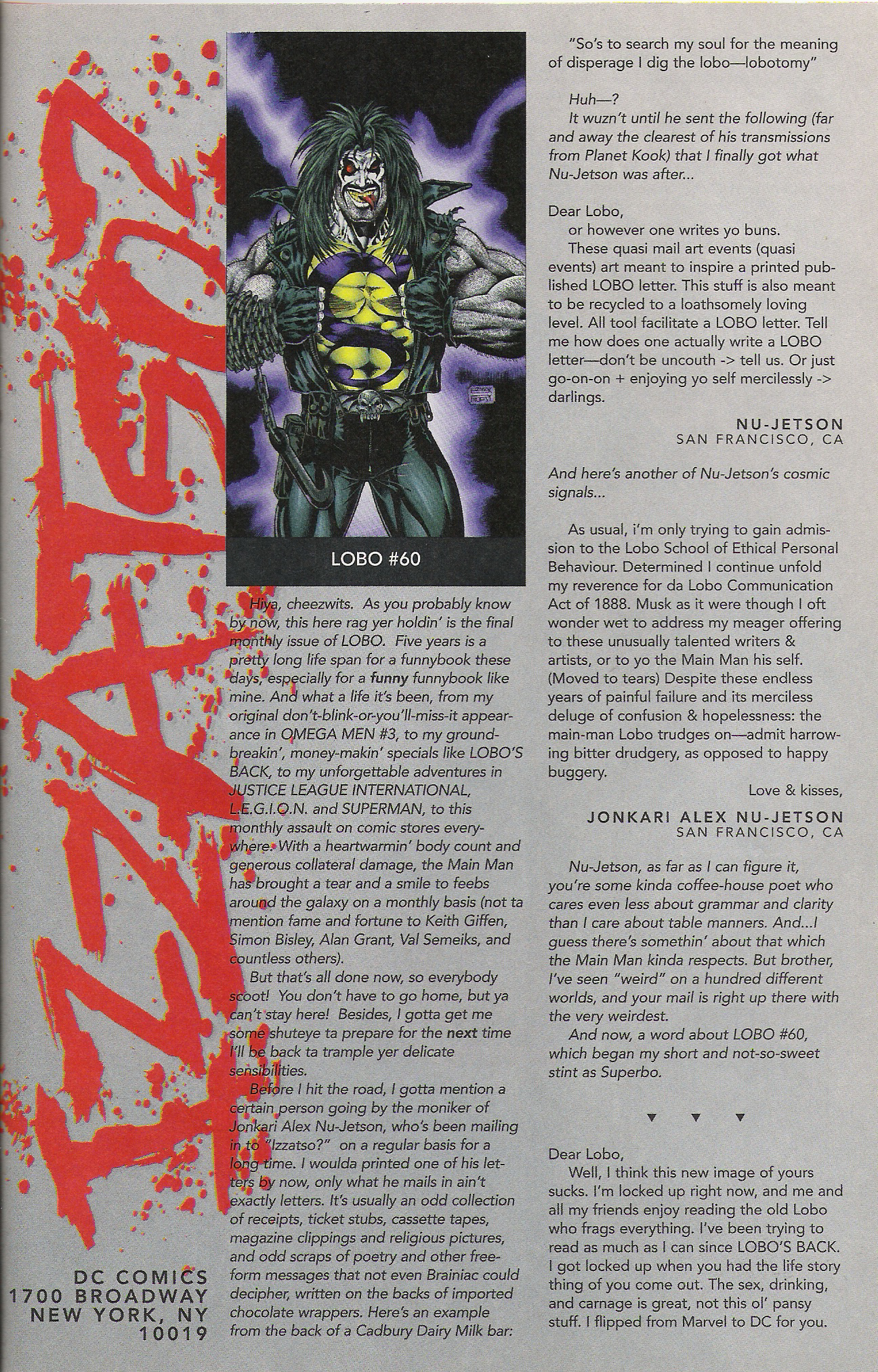 Read online Lobo (1993) comic -  Issue #64 - 24