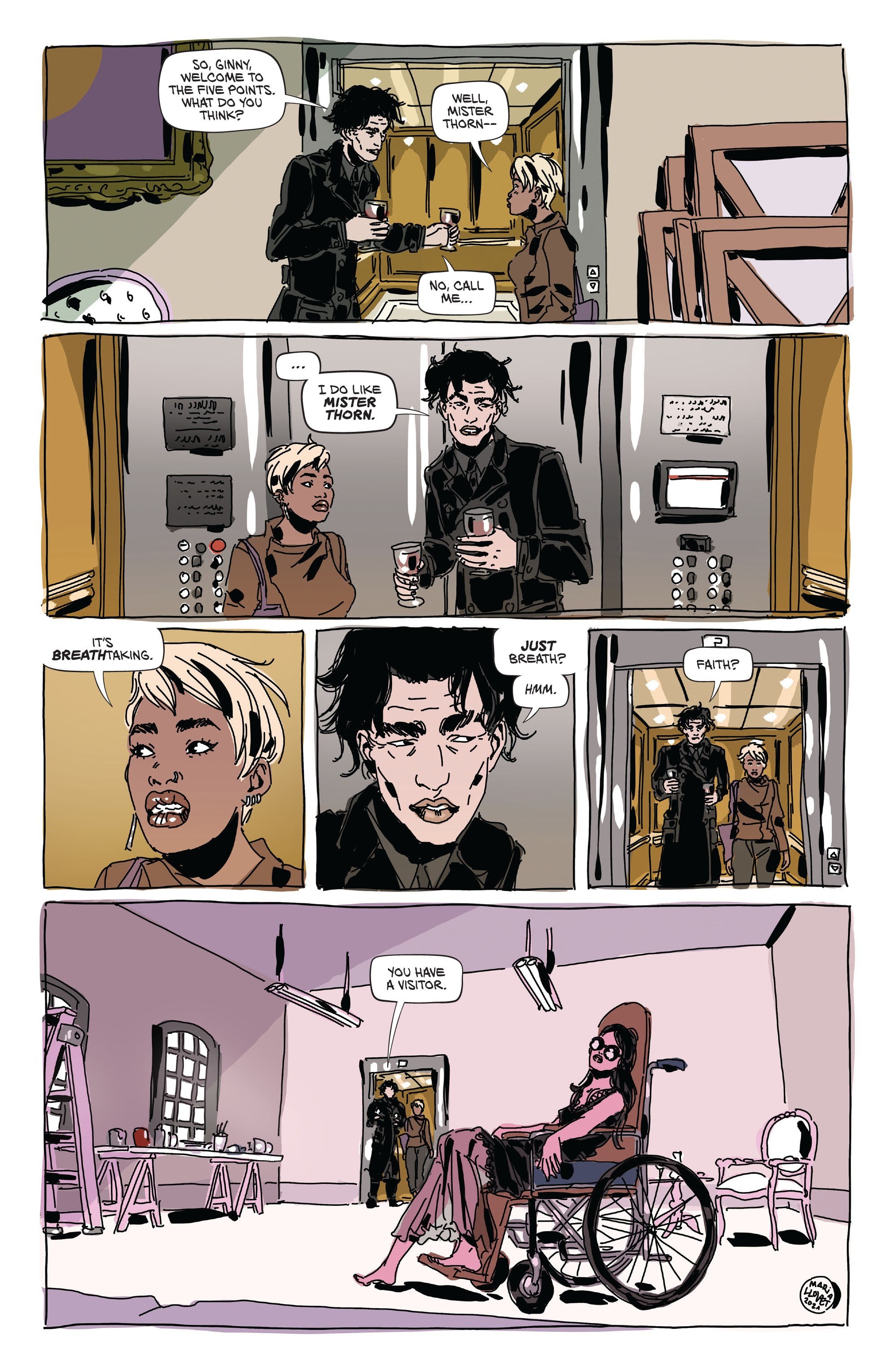 Read online Faithless III comic -  Issue #1 - 14