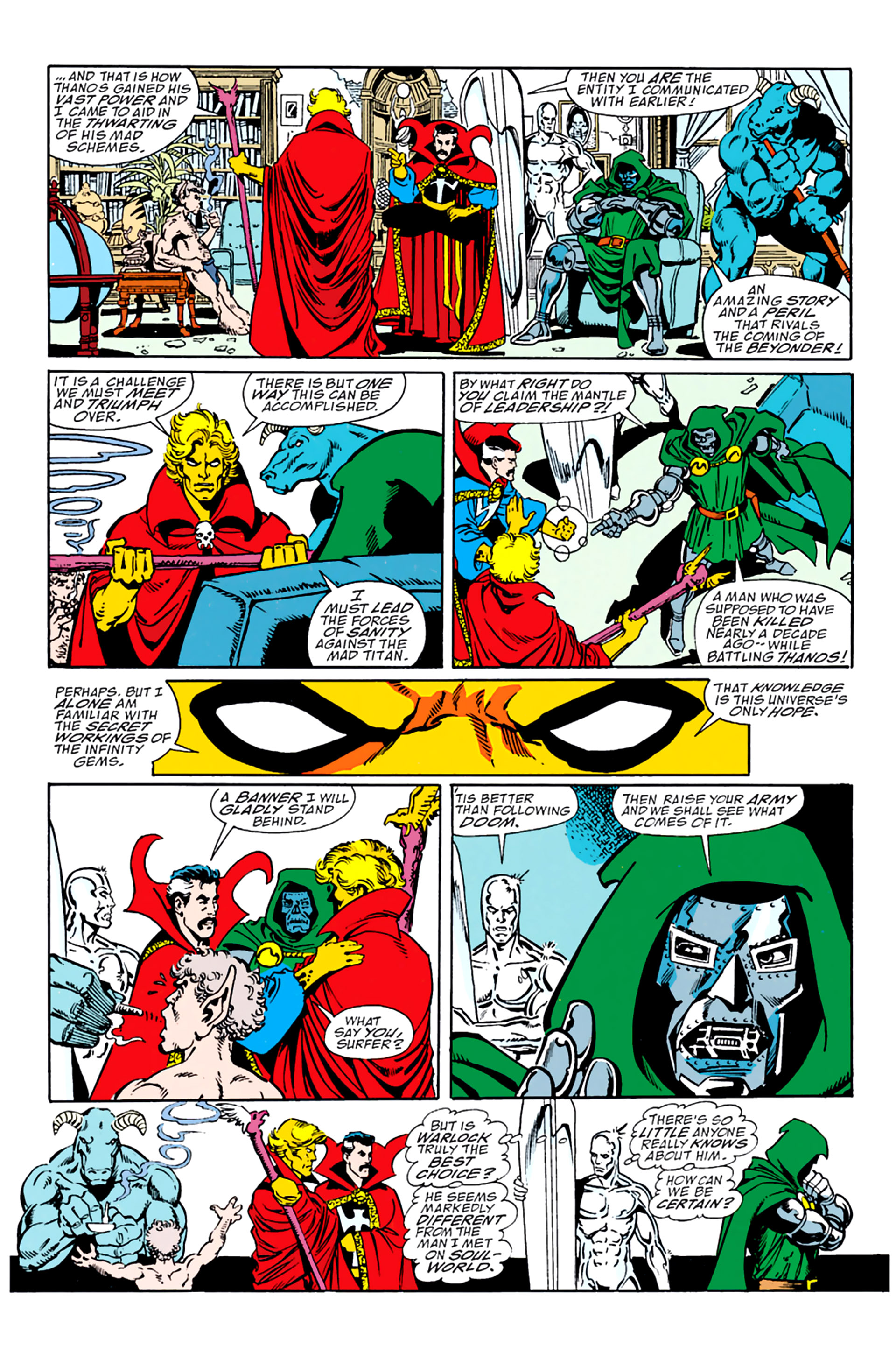 Read online Infinity Gauntlet (1991) comic -  Issue #2 - 23