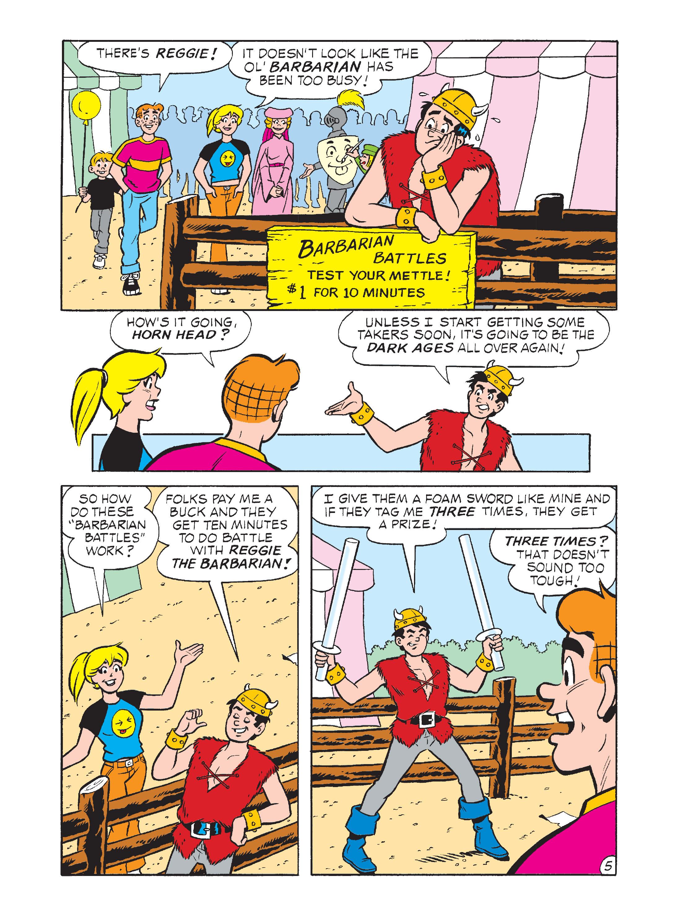 Read online Archie's Funhouse Double Digest comic -  Issue #5 - 67