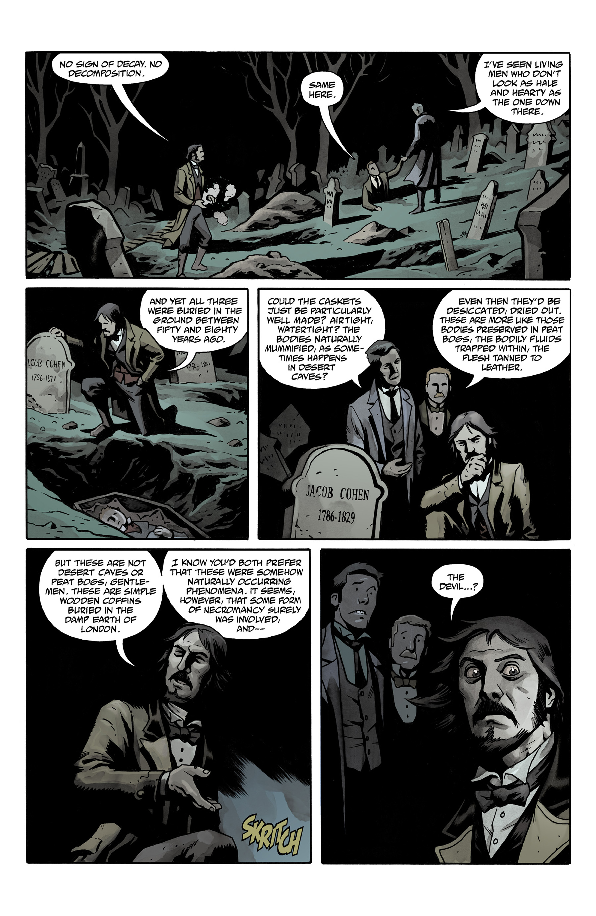 Read online Witchfinder: City of the Dead comic -  Issue #1 - 23