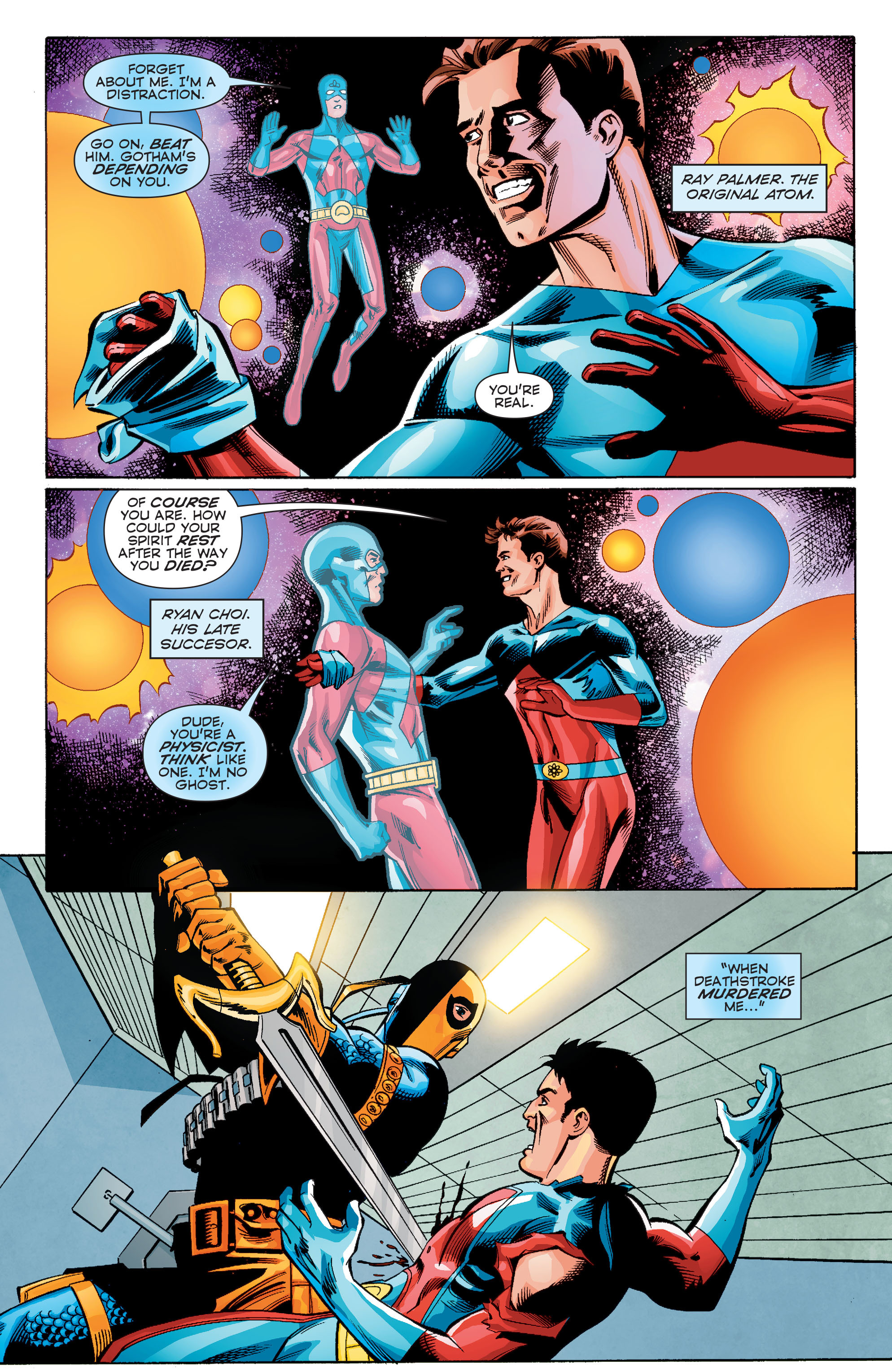 Read online Convergence Atom comic -  Issue #2 - 3