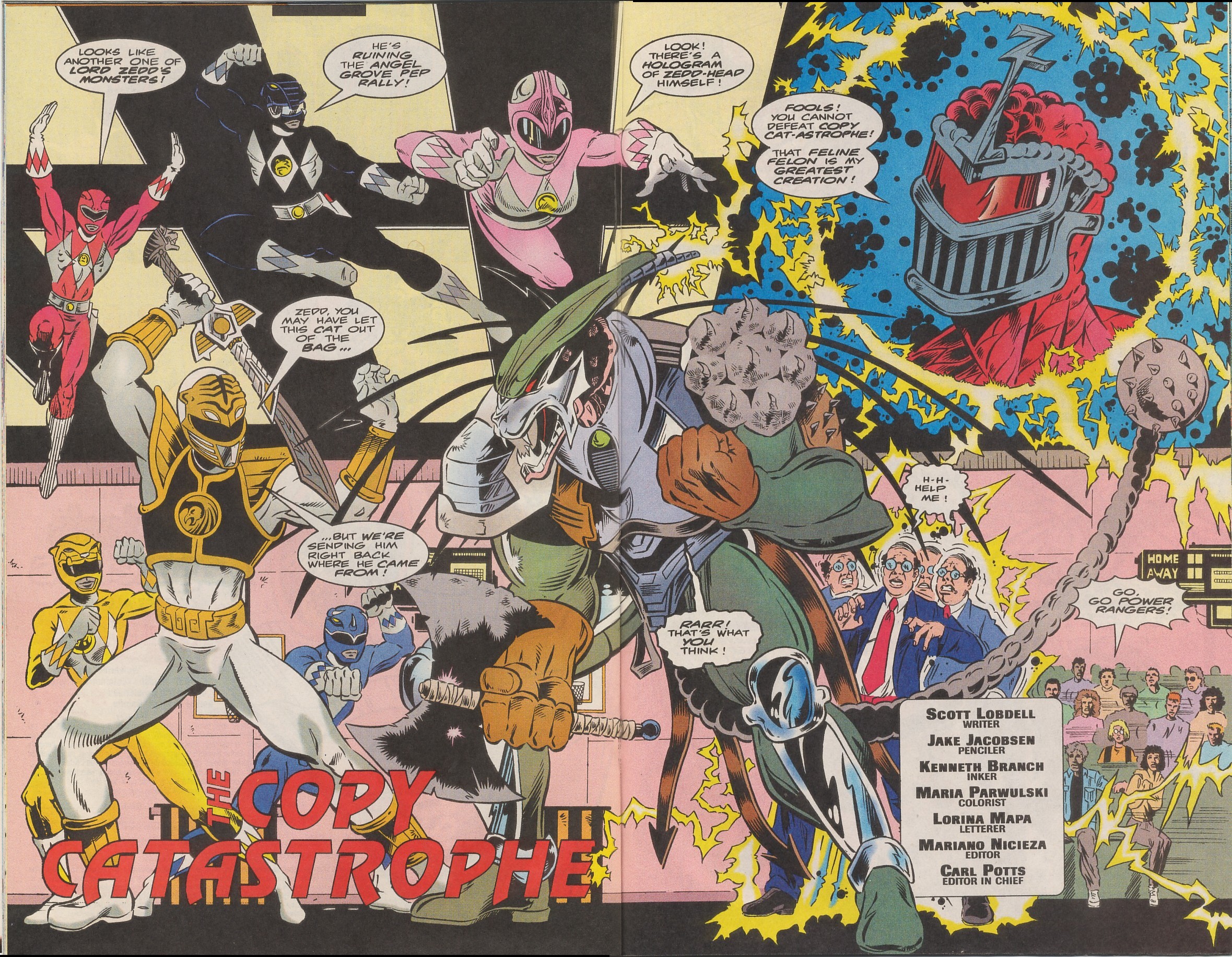 Read online Saban's Mighty Morphin' Power Rangers comic -  Issue #1 - 19