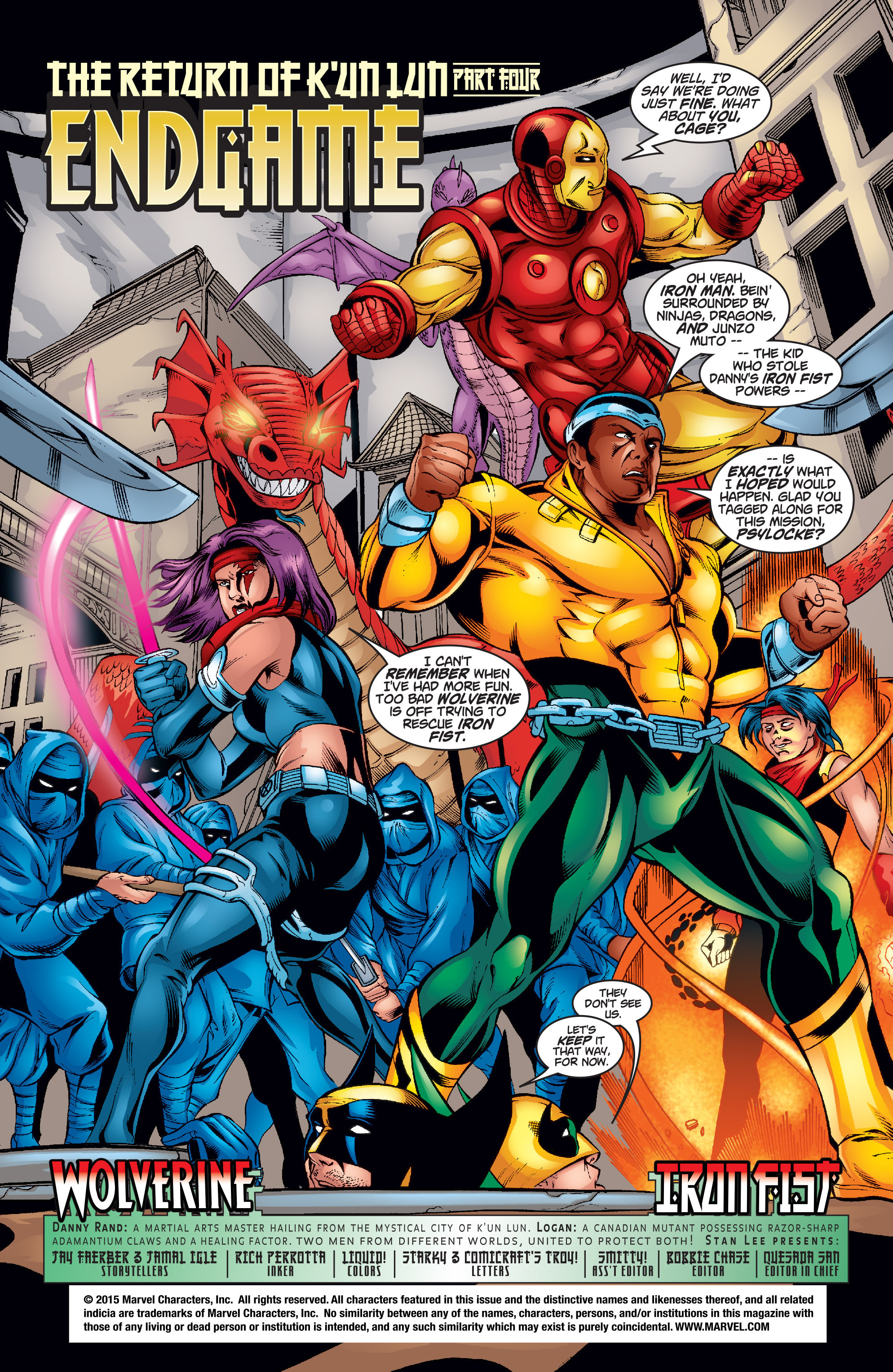 Read online Iron Fist: The Return of K'un Lun comic -  Issue # TPB - 191