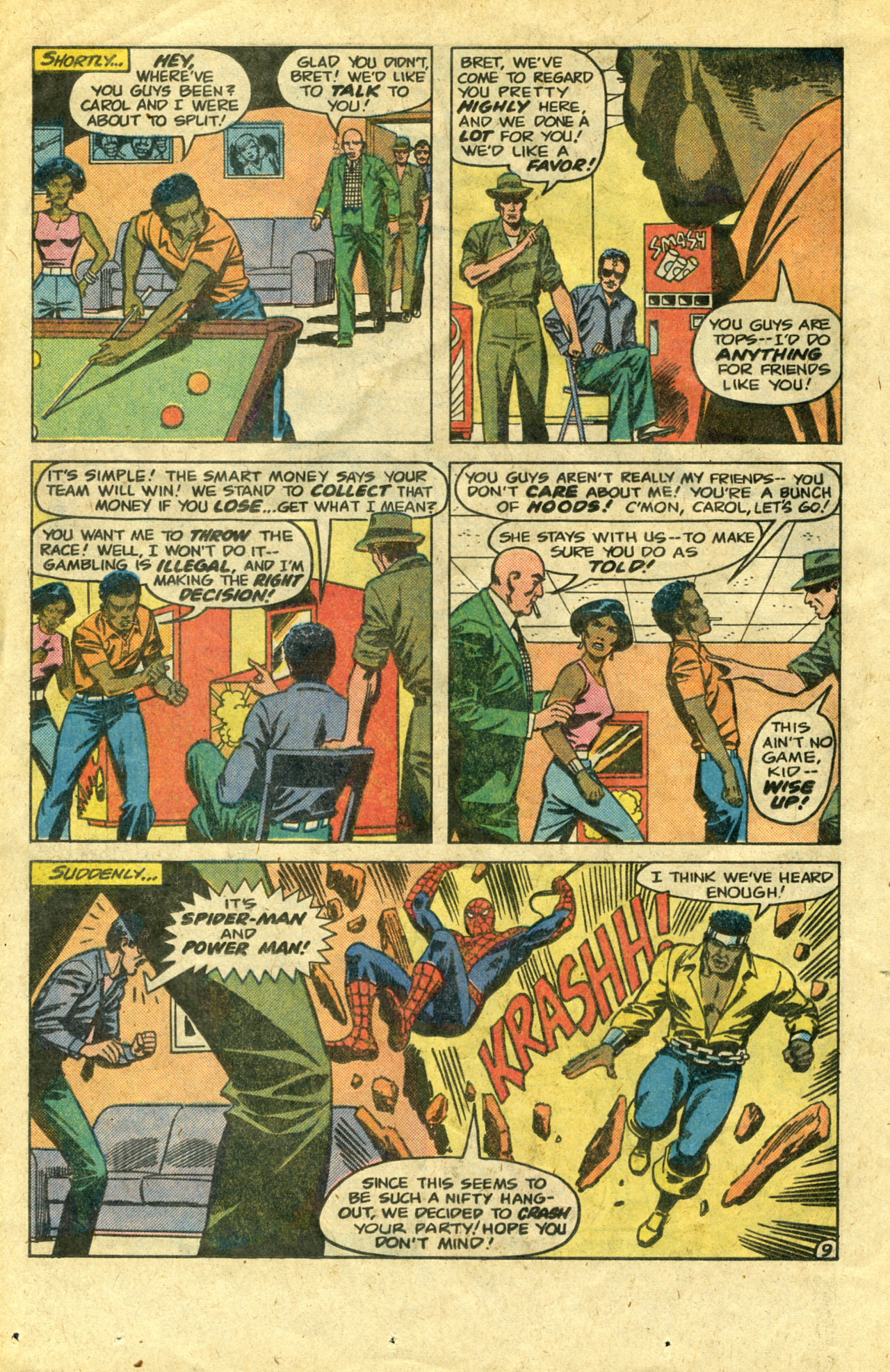 Read online Spider-Man, Storm and Power Man comic -  Issue # Full - 12