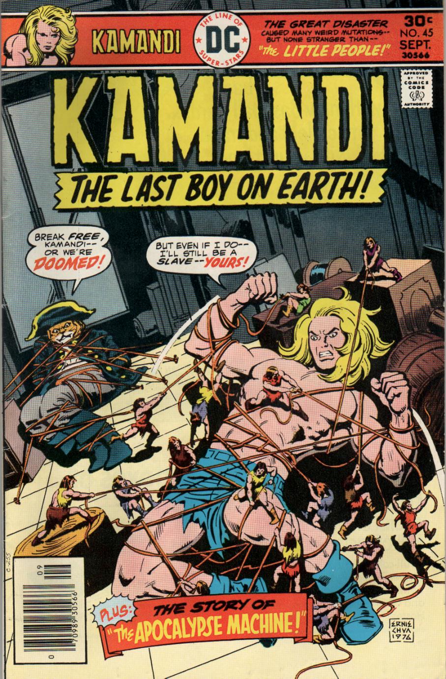 Read online Kamandi, The Last Boy On Earth comic -  Issue #45 - 1