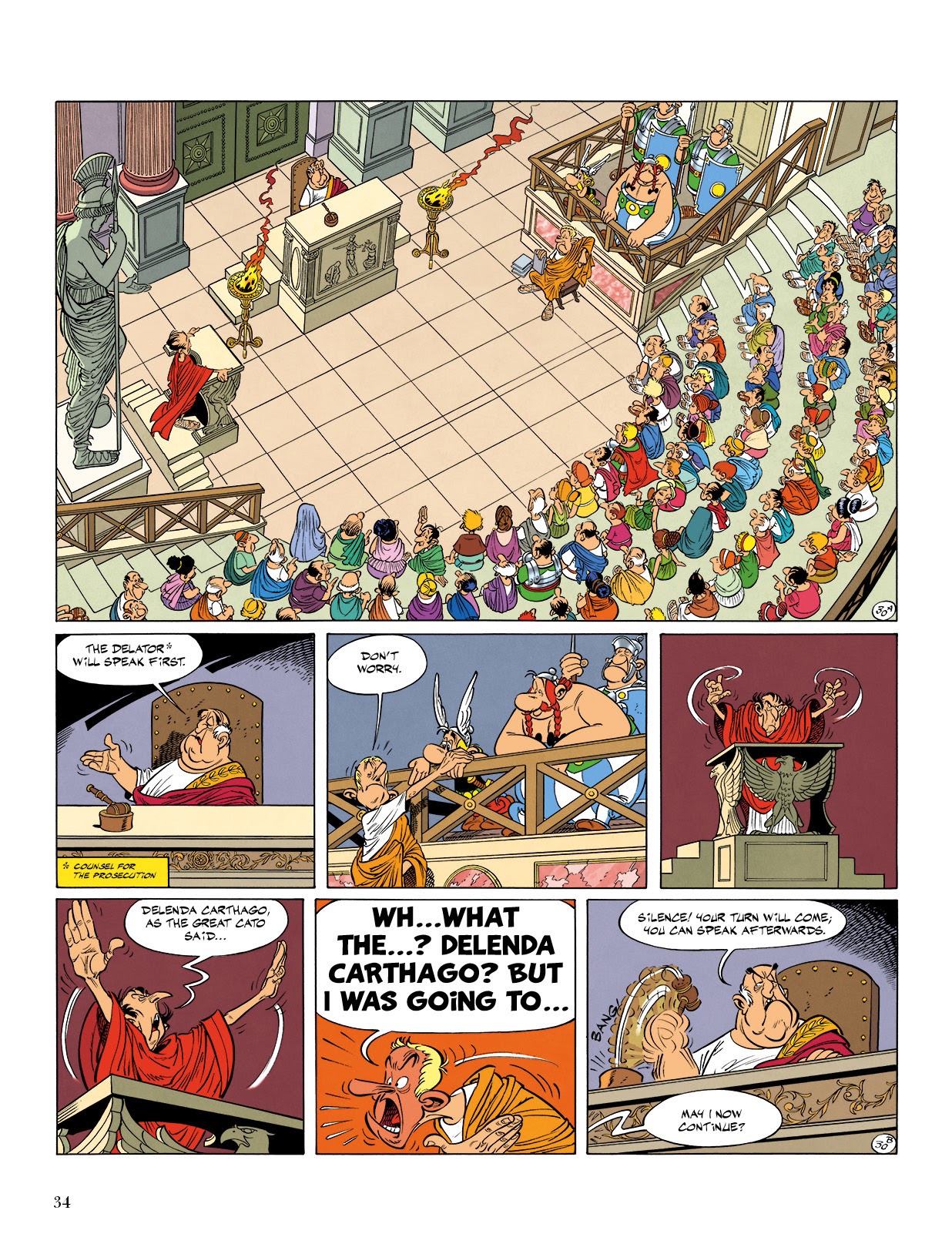 Read online Asterix comic -  Issue #18 - 35