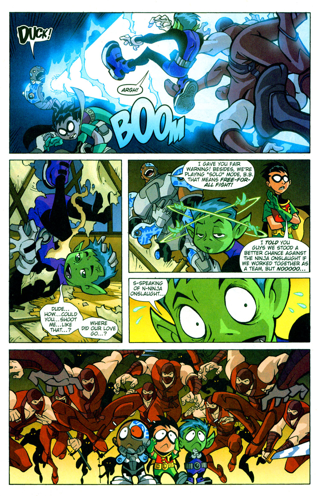 Read online Teen Titans Go! (2003) comic -  Issue #1 - 7