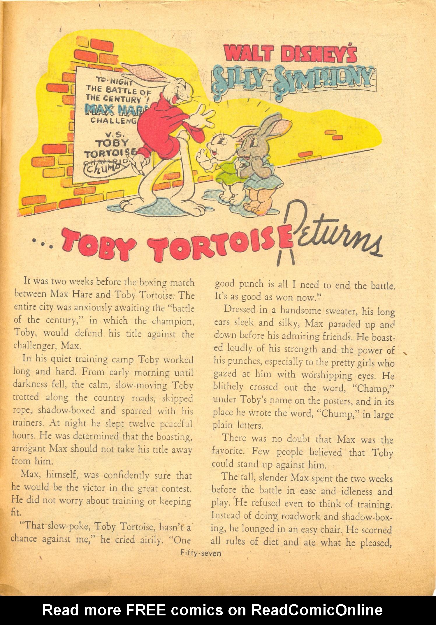 Read online Walt Disney's Comics and Stories comic -  Issue #11 - 59