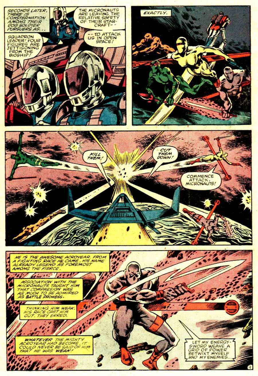 Read online Micronauts (1979) comic -  Issue #51 - 9