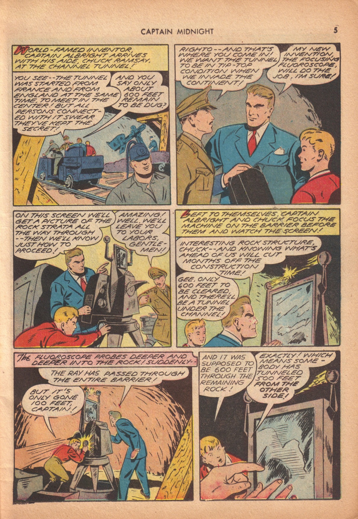 Read online Captain Midnight (1942) comic -  Issue #10 - 5