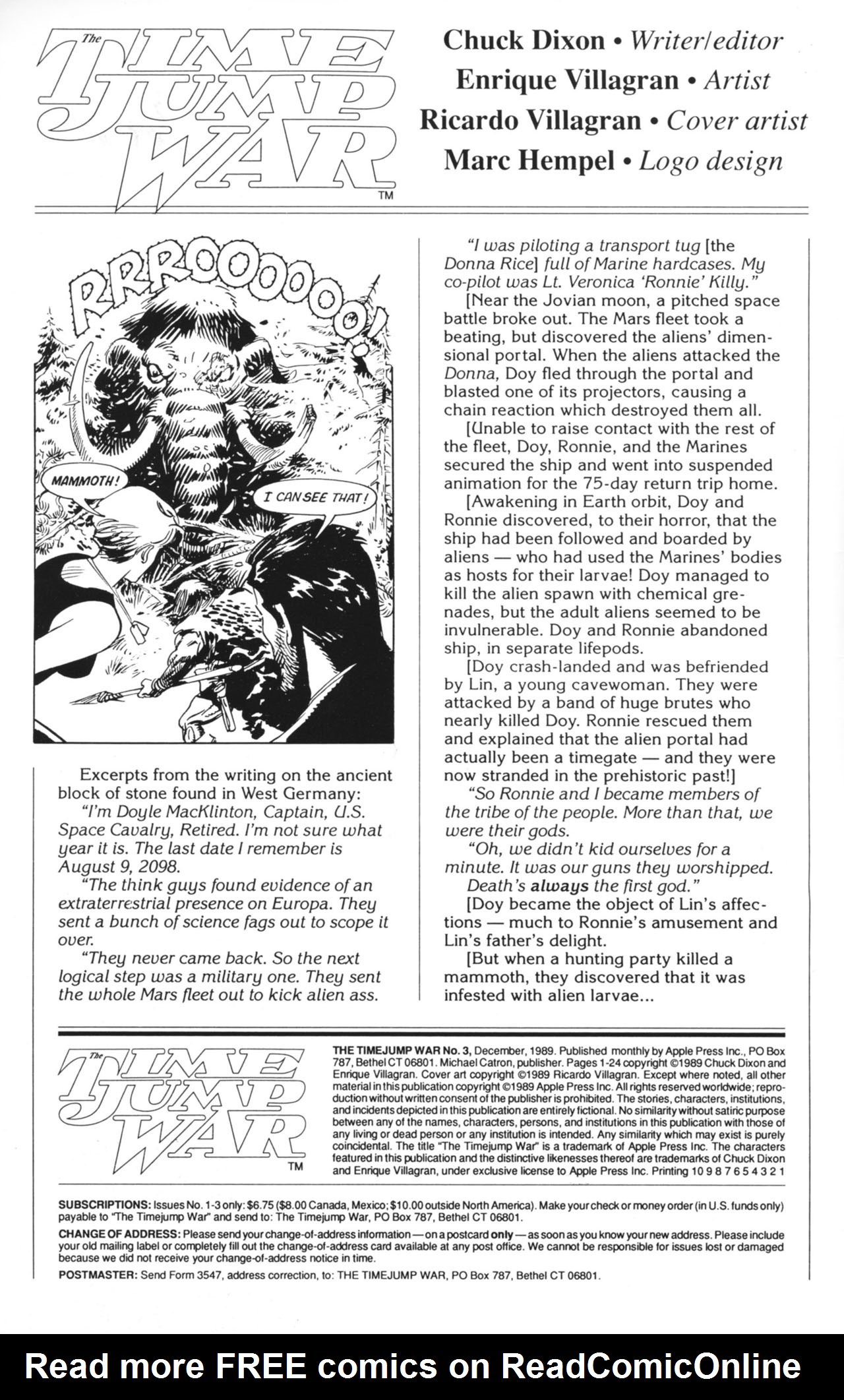 Read online The Time Jump War comic -  Issue #3 - 2