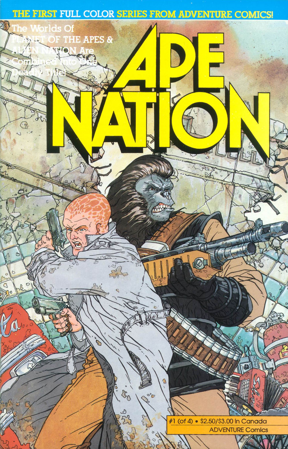 Read online Ape Nation comic -  Issue #1 - 1