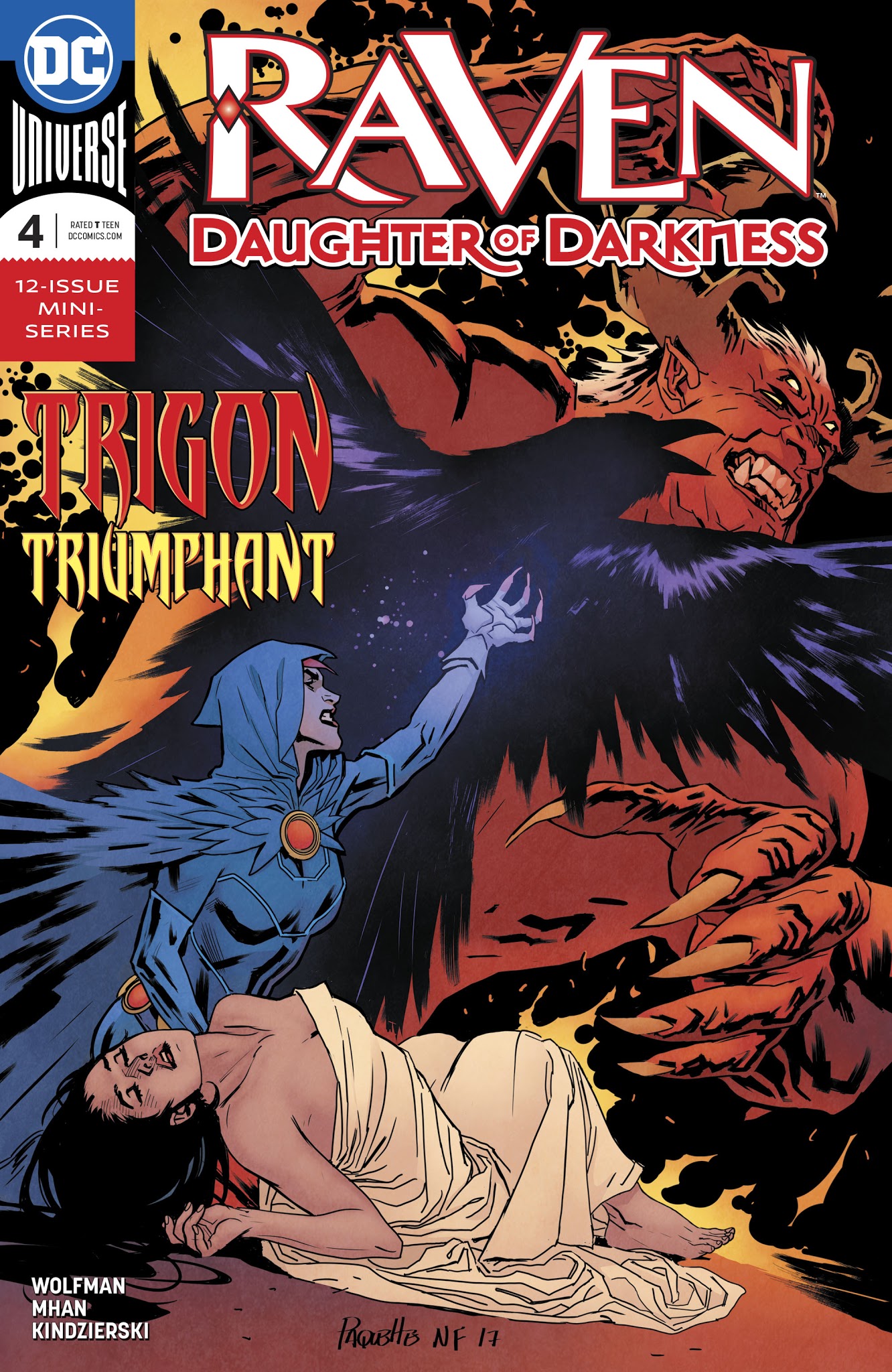 Read online Raven: Daughter of Darkness comic -  Issue #4 - 1