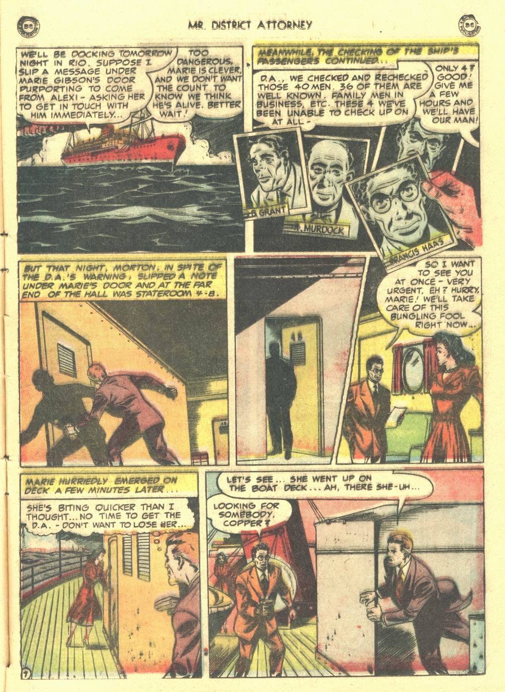Read online Mr. District Attorney comic -  Issue #10 - 9