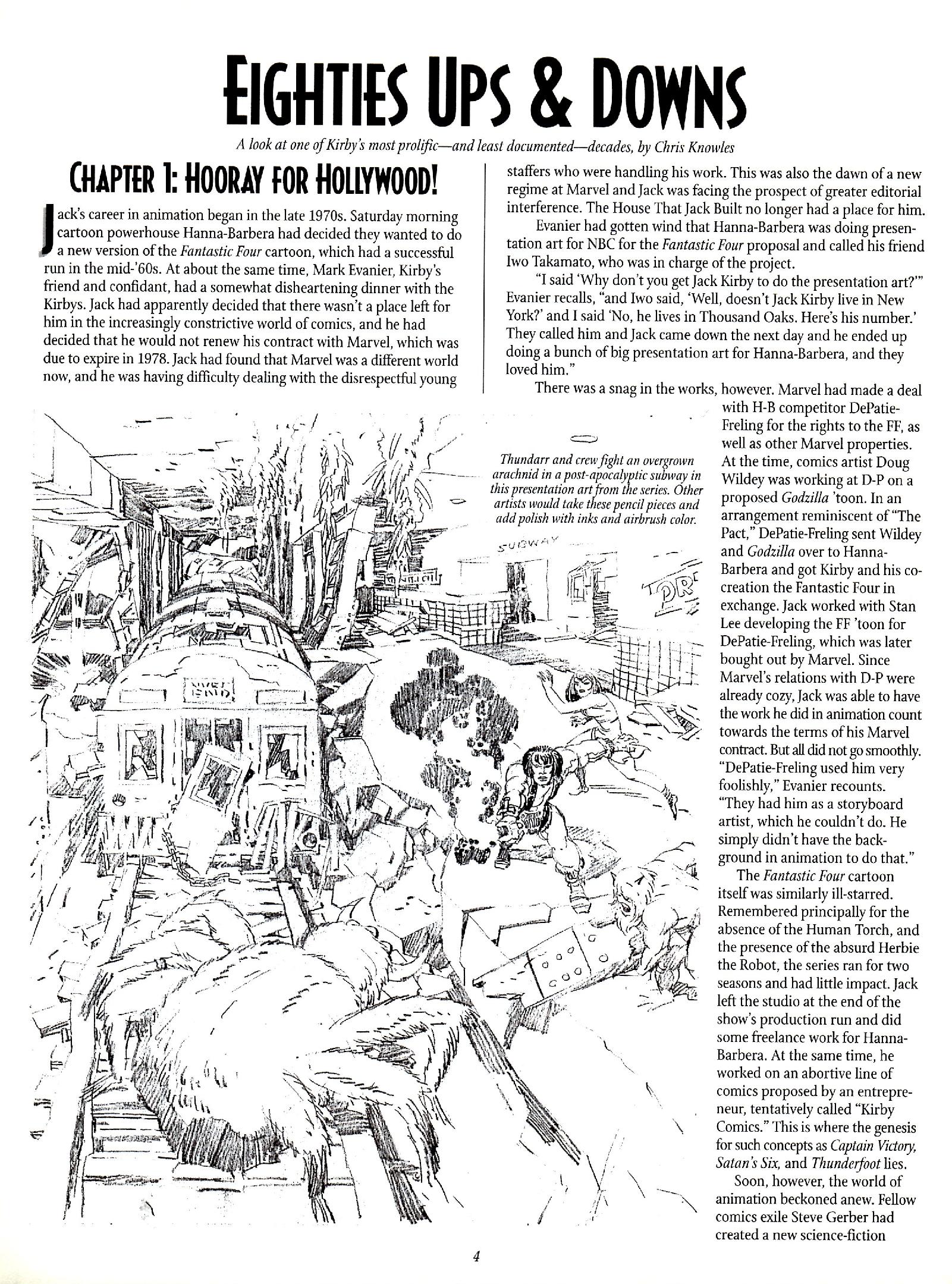 Read online The Jack Kirby Collector comic -  Issue #30 - 4