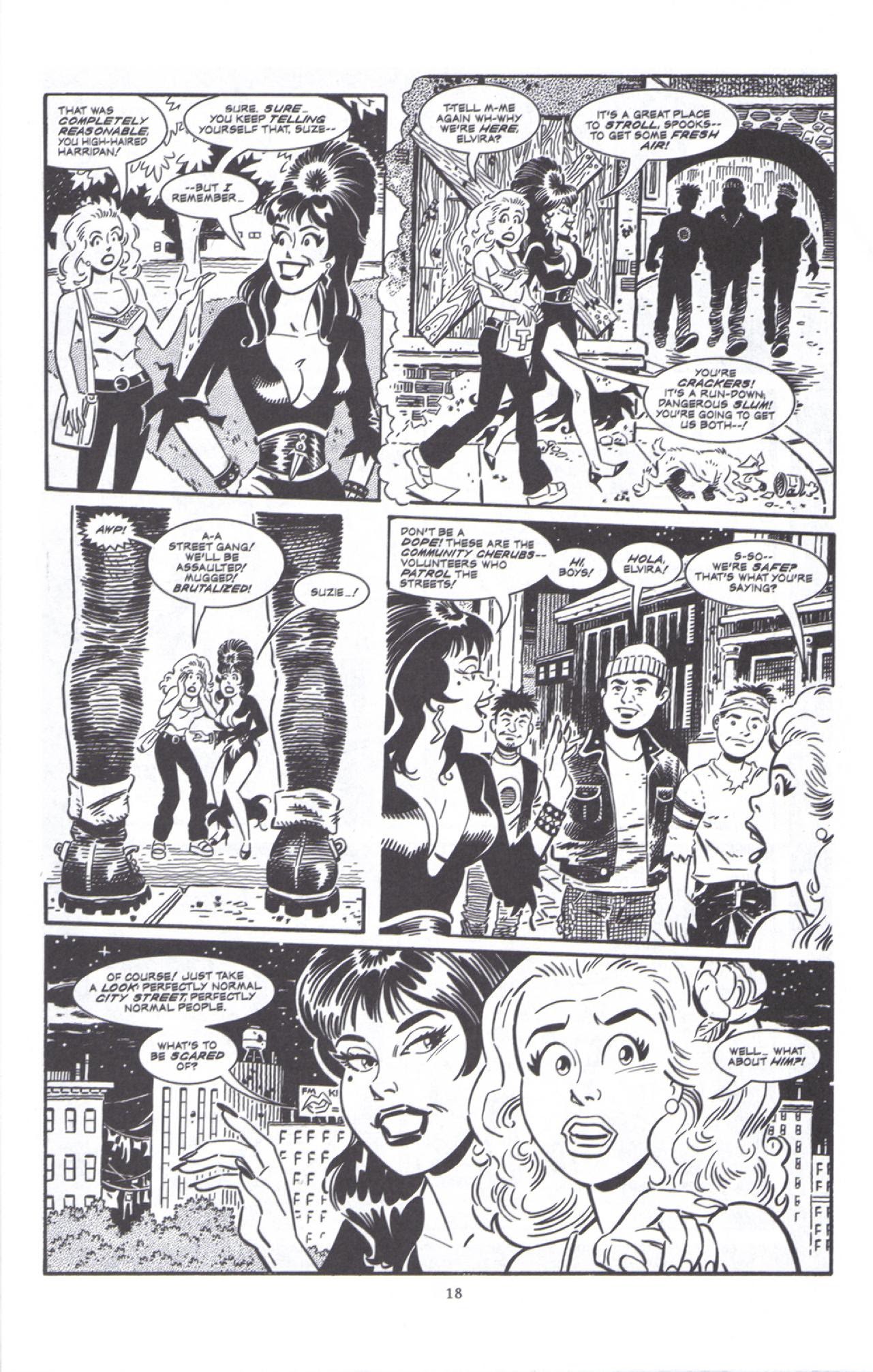 Read online Elvira, Mistress of the Dark comic -  Issue #100 - 20