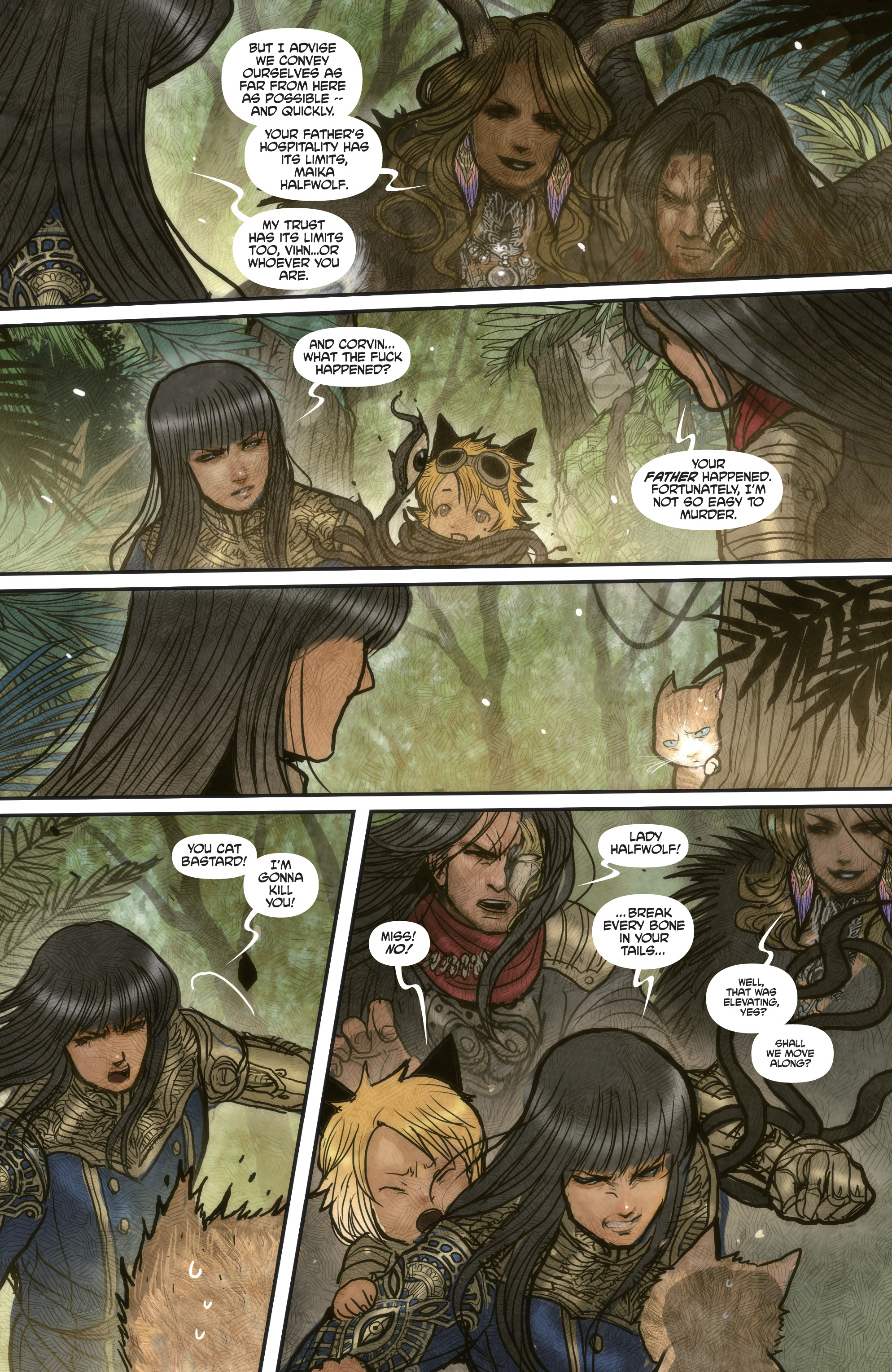 Read online Monstress comic -  Issue #24 - 14