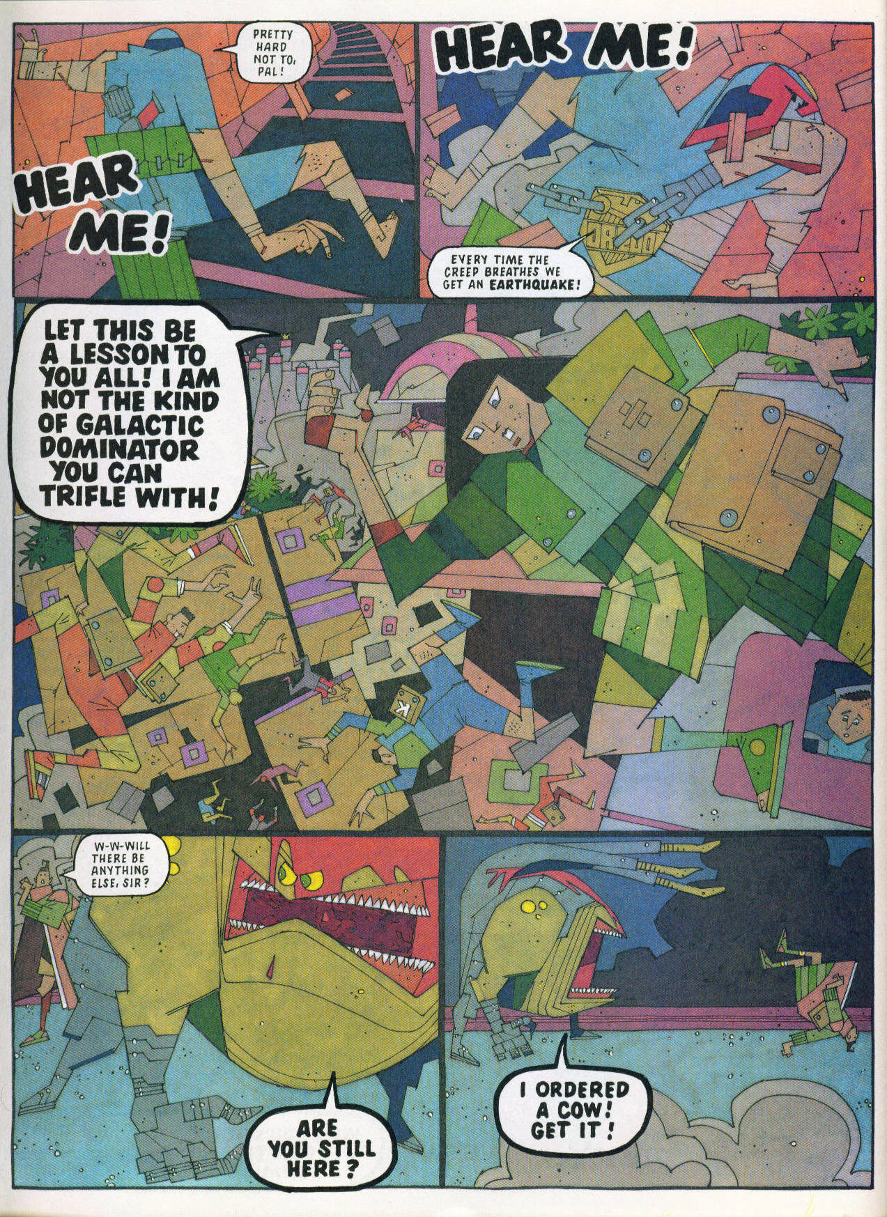 Read online Judge Dredd: The Megazine (vol. 2) comic -  Issue #56 - 7